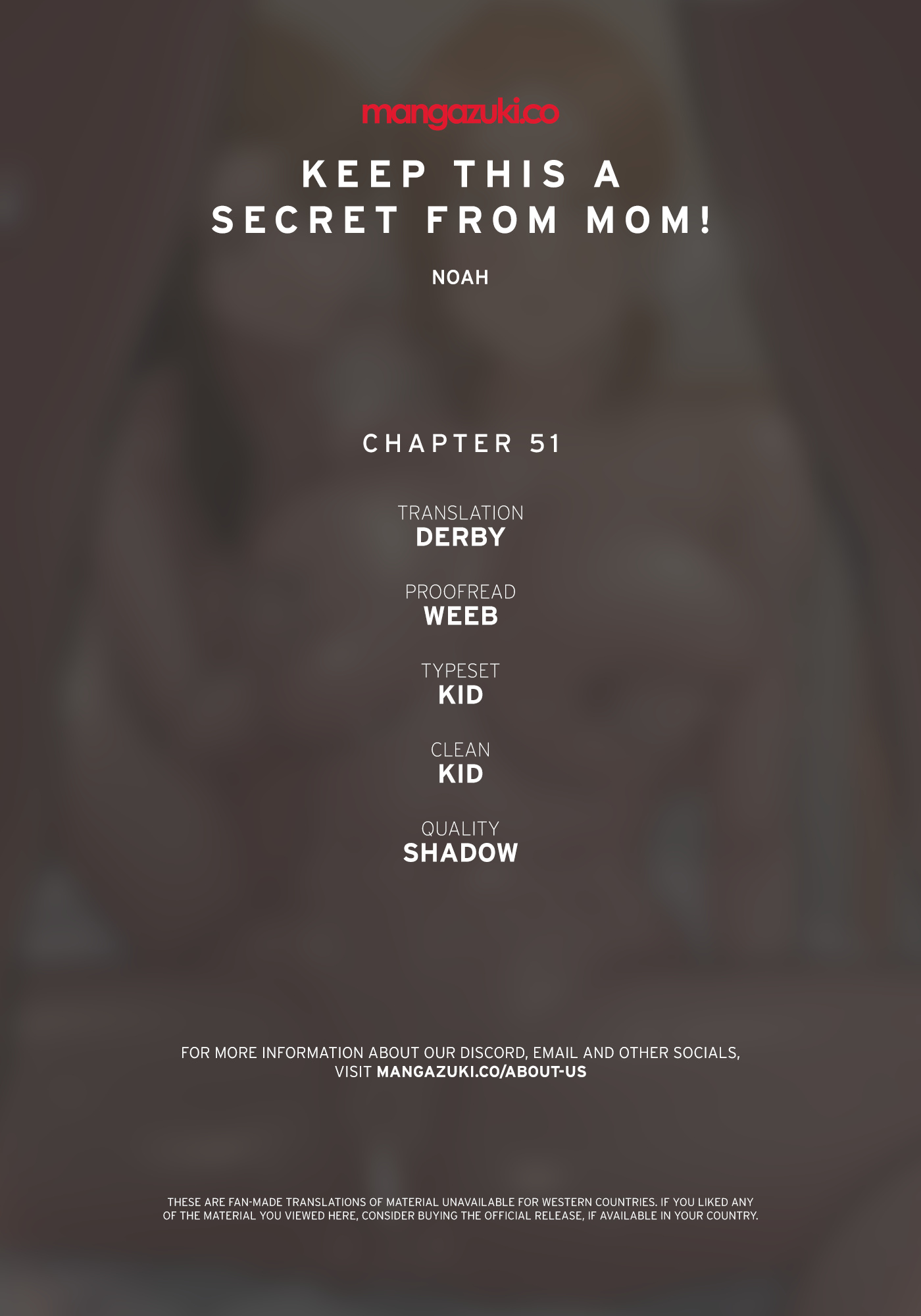 Keep This A Secret From Mom Chapter 51 - Picture 1