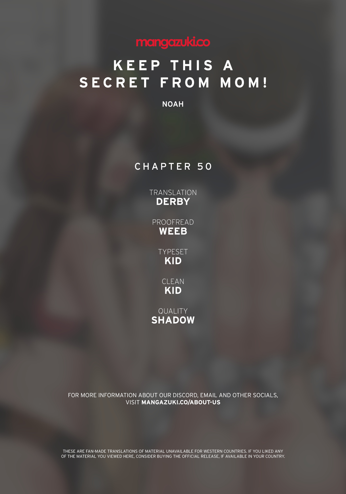 Keep This A Secret From Mom Chapter 50 - Picture 1