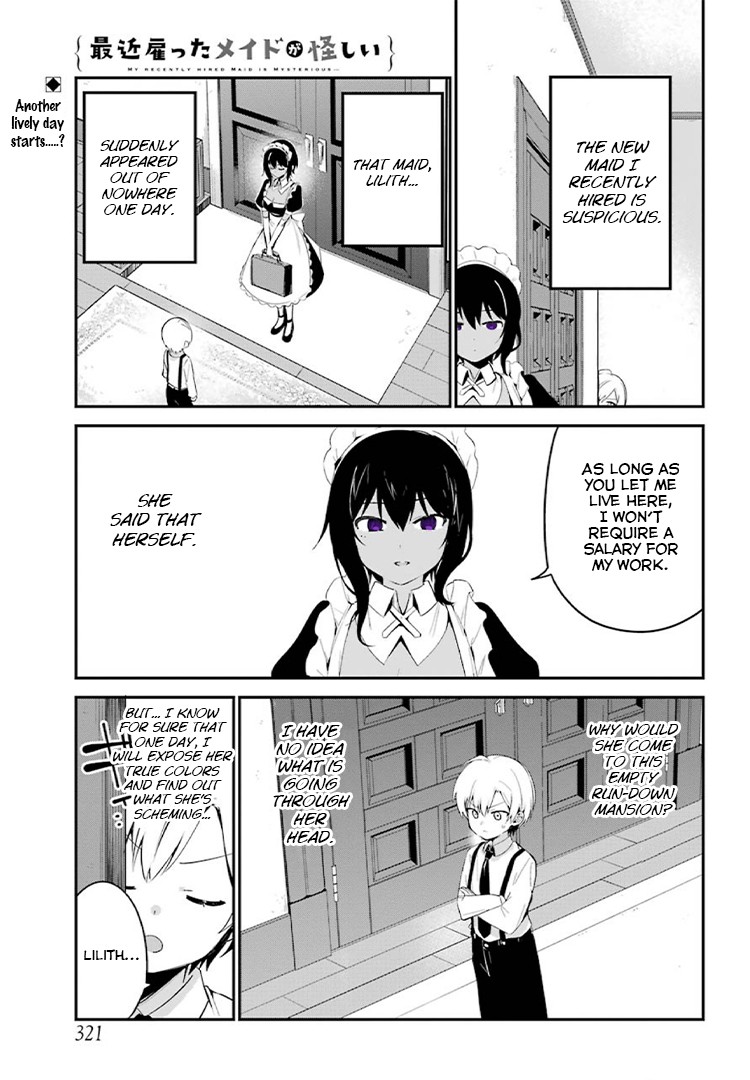 My Recently Hired Maid Is Suspicious (Serialization) Chapter 4 - Picture 1
