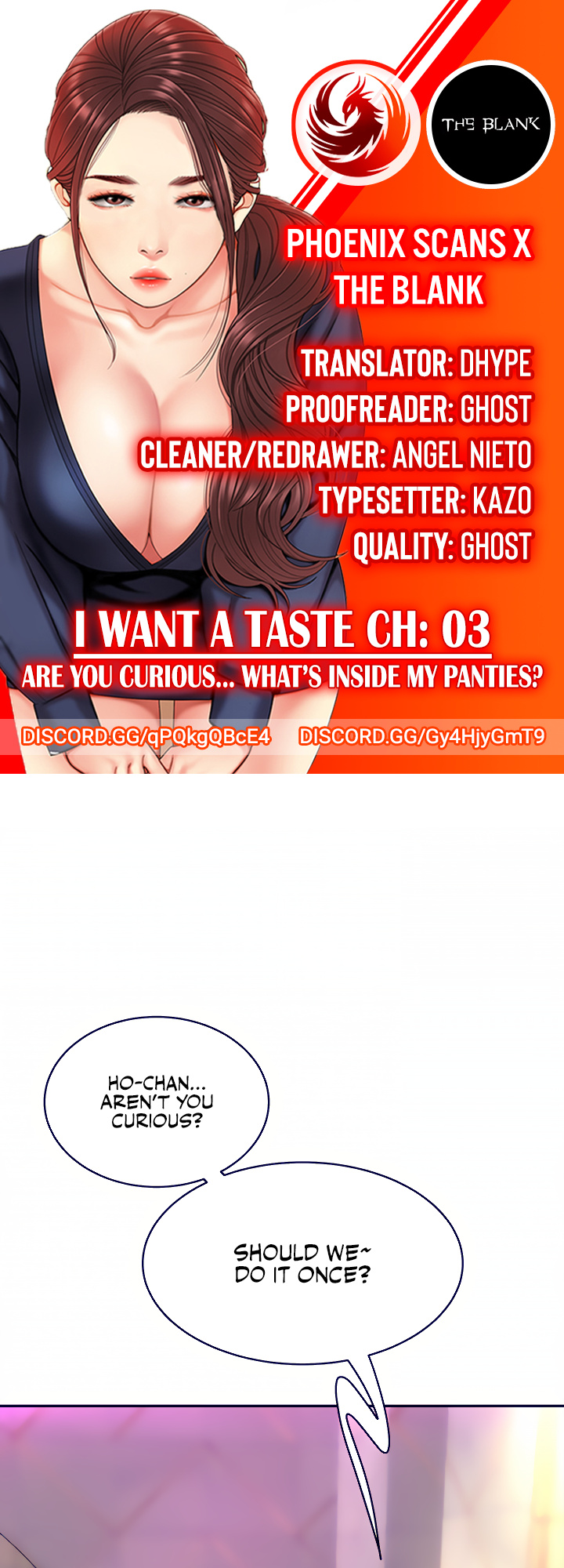 I Want A Taste - Page 1