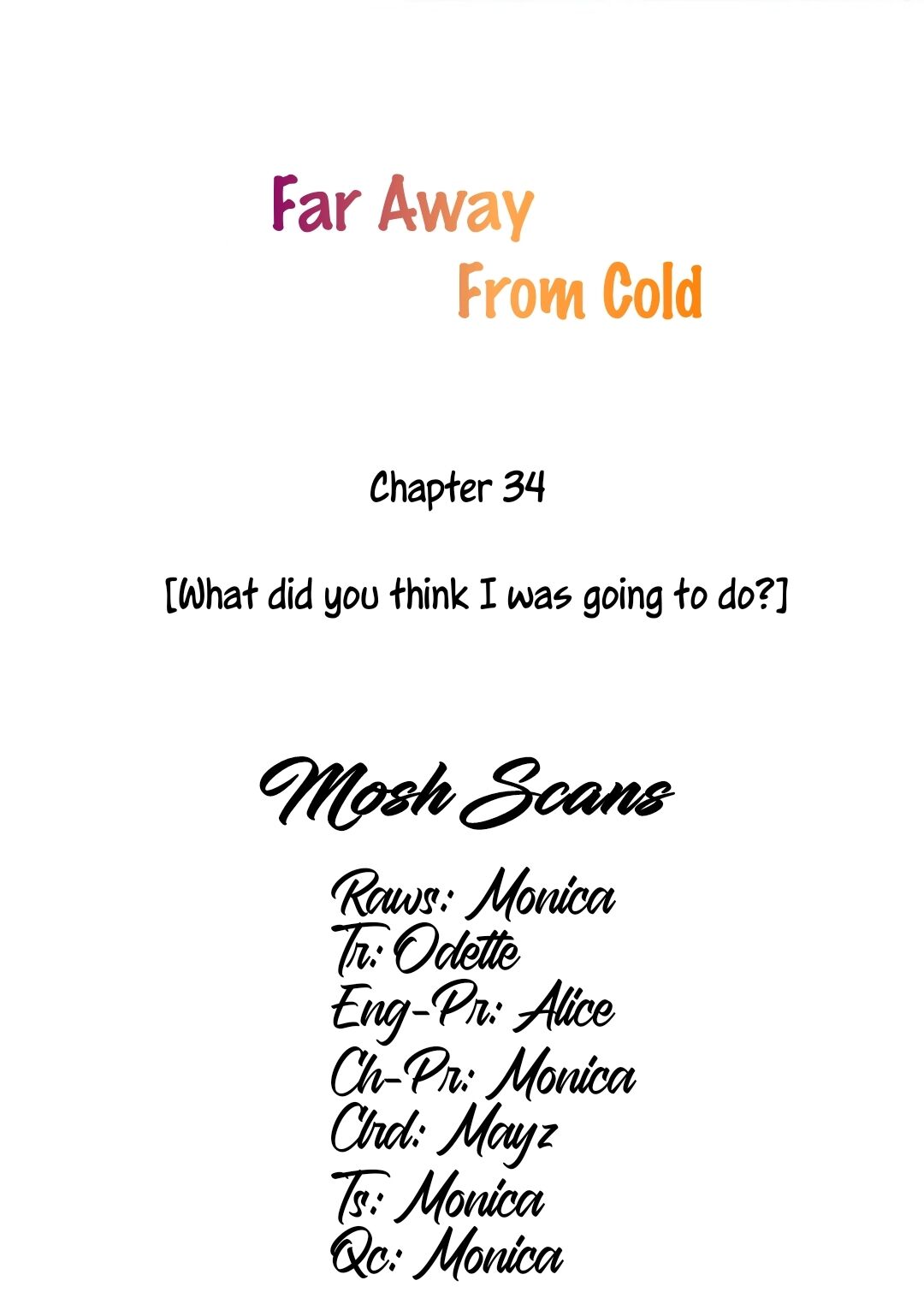 Far Away From Cold Chapter 34 - Picture 3