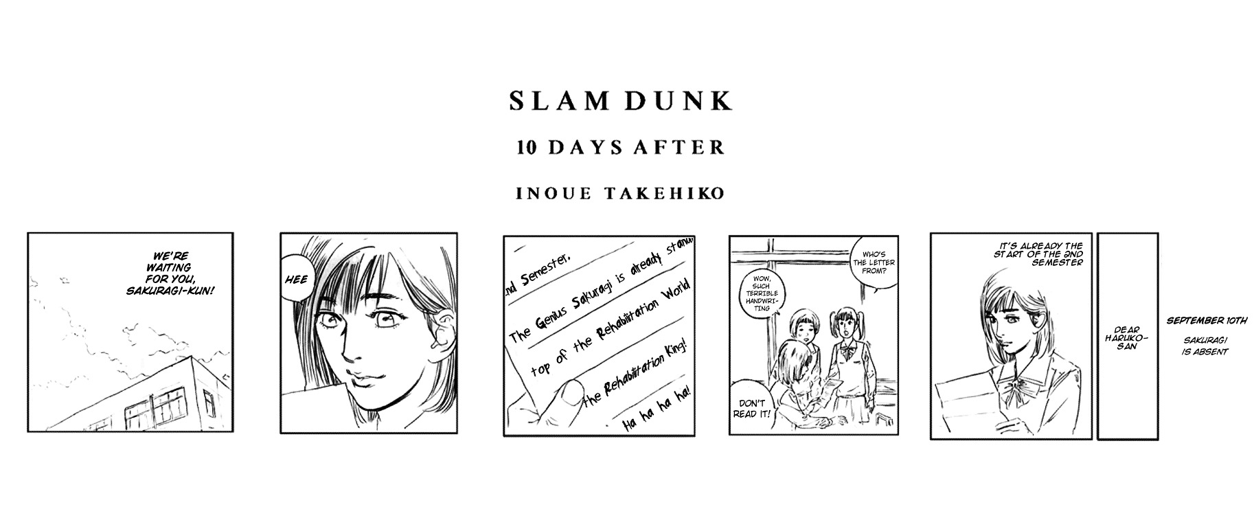 Slam Dunk Chapter Oneshot : 10 Days After - Picture 1