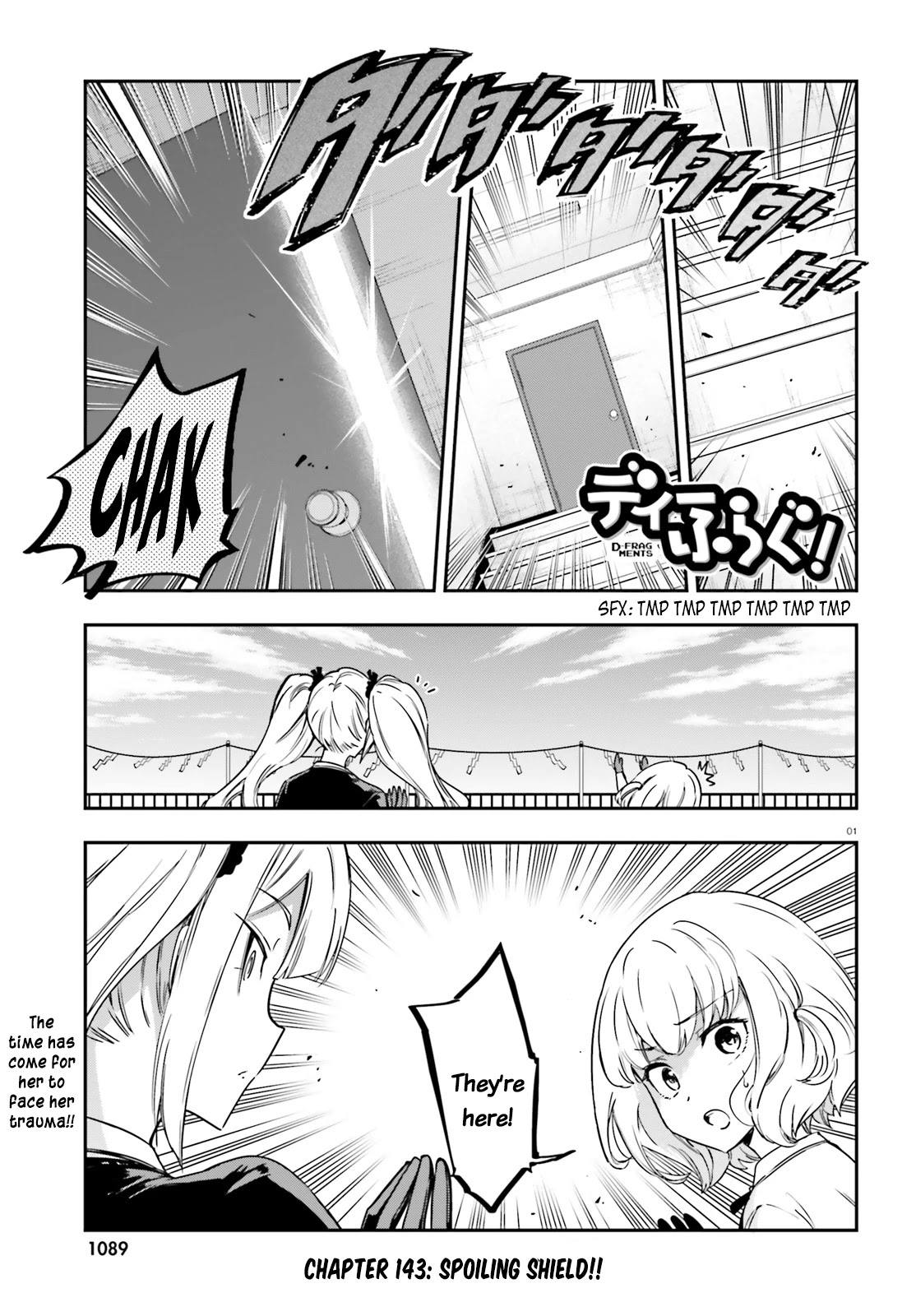 D-Frag! Chapter 143: Spoiled Shield!! - Picture 1