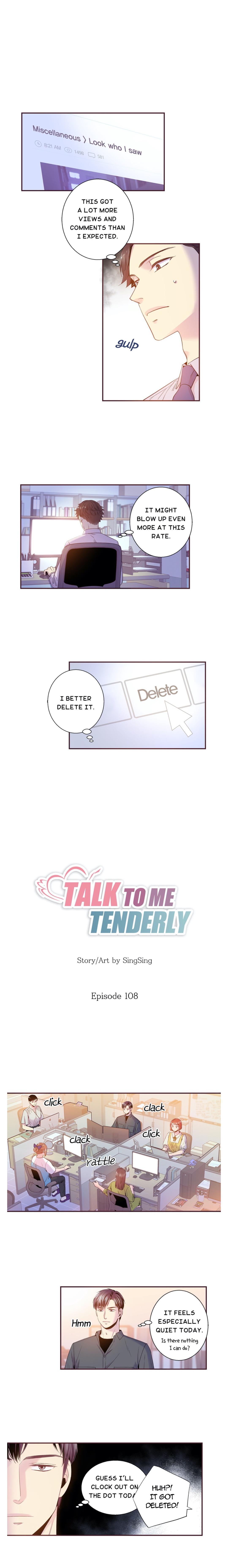 Talk To Me Tenderly Chapter 108 - Picture 2