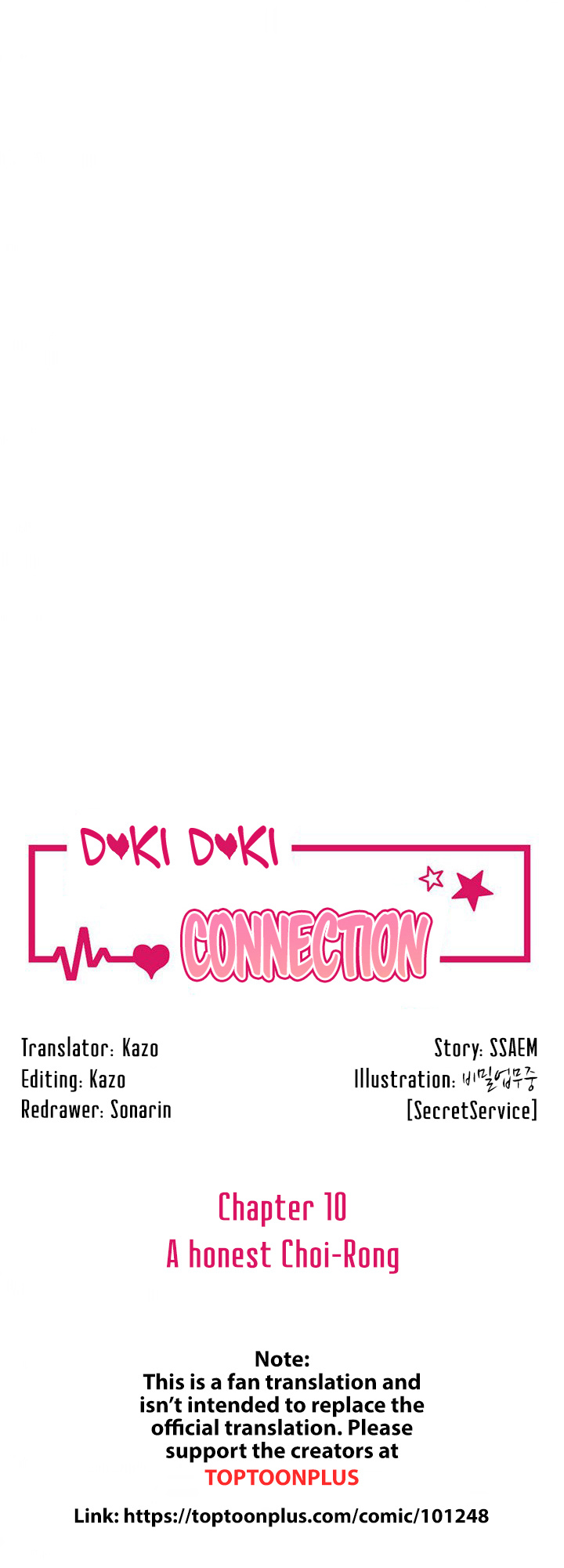 Doki Doki Connection Chapter 10: A Honest Choi-Rong - Picture 1