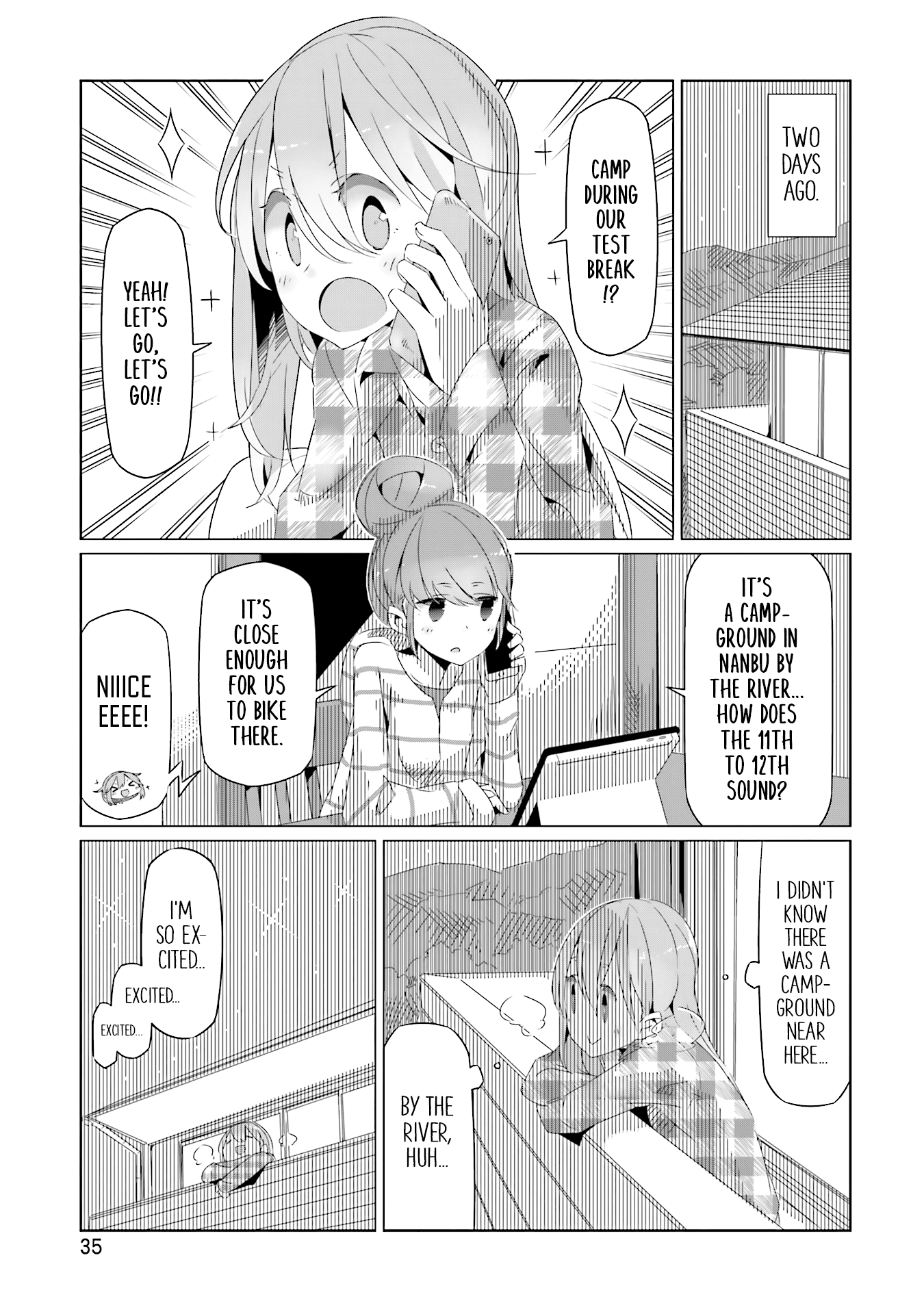 Yurucamp Chapter 15 - Picture 3