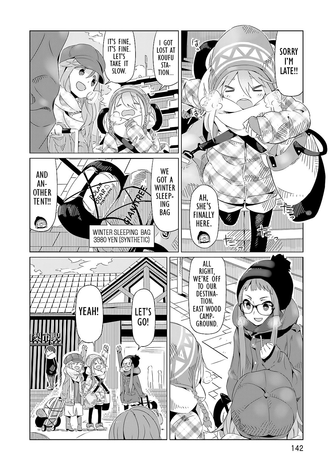 Yurucamp Chapter 6 : Winter Camping And A Mountain Cafe - Picture 2