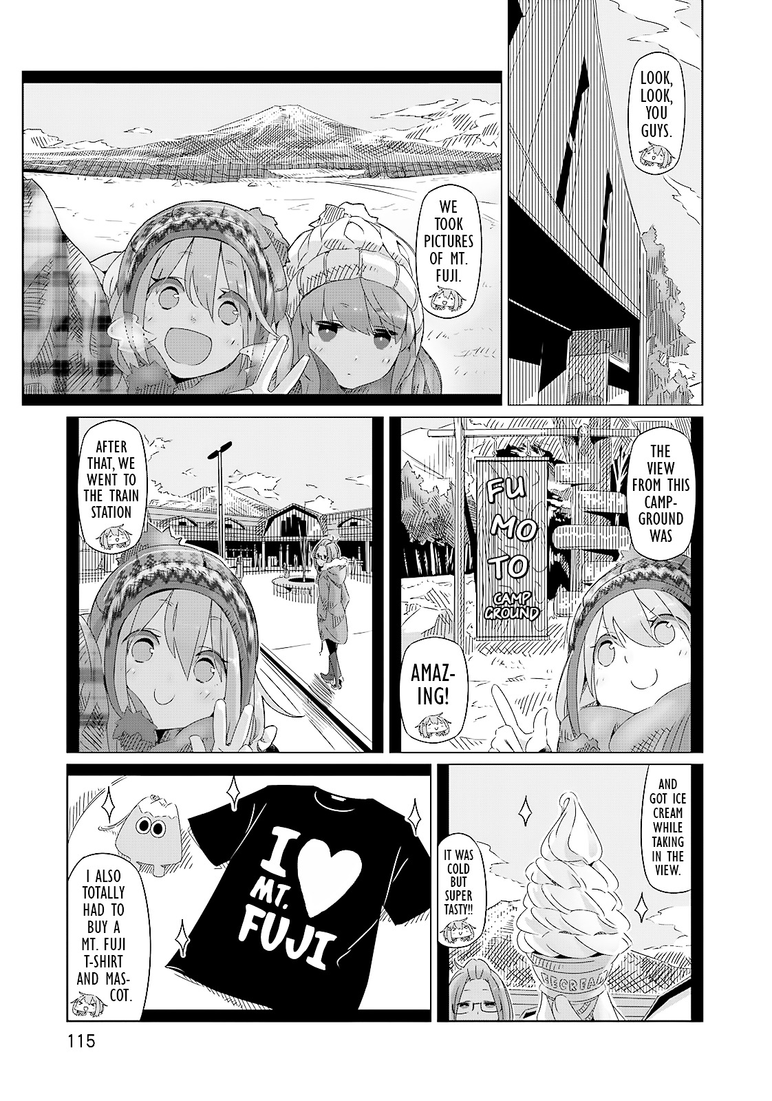 Yurucamp Chapter 5 : Camping Starts With Gathering Gear - Picture 1