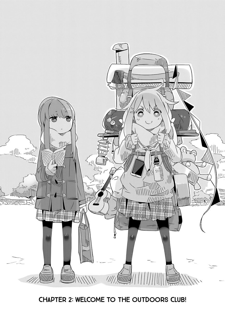 Yurucamp Chapter 2 : Welcome To The Outdoors Club! - Picture 3