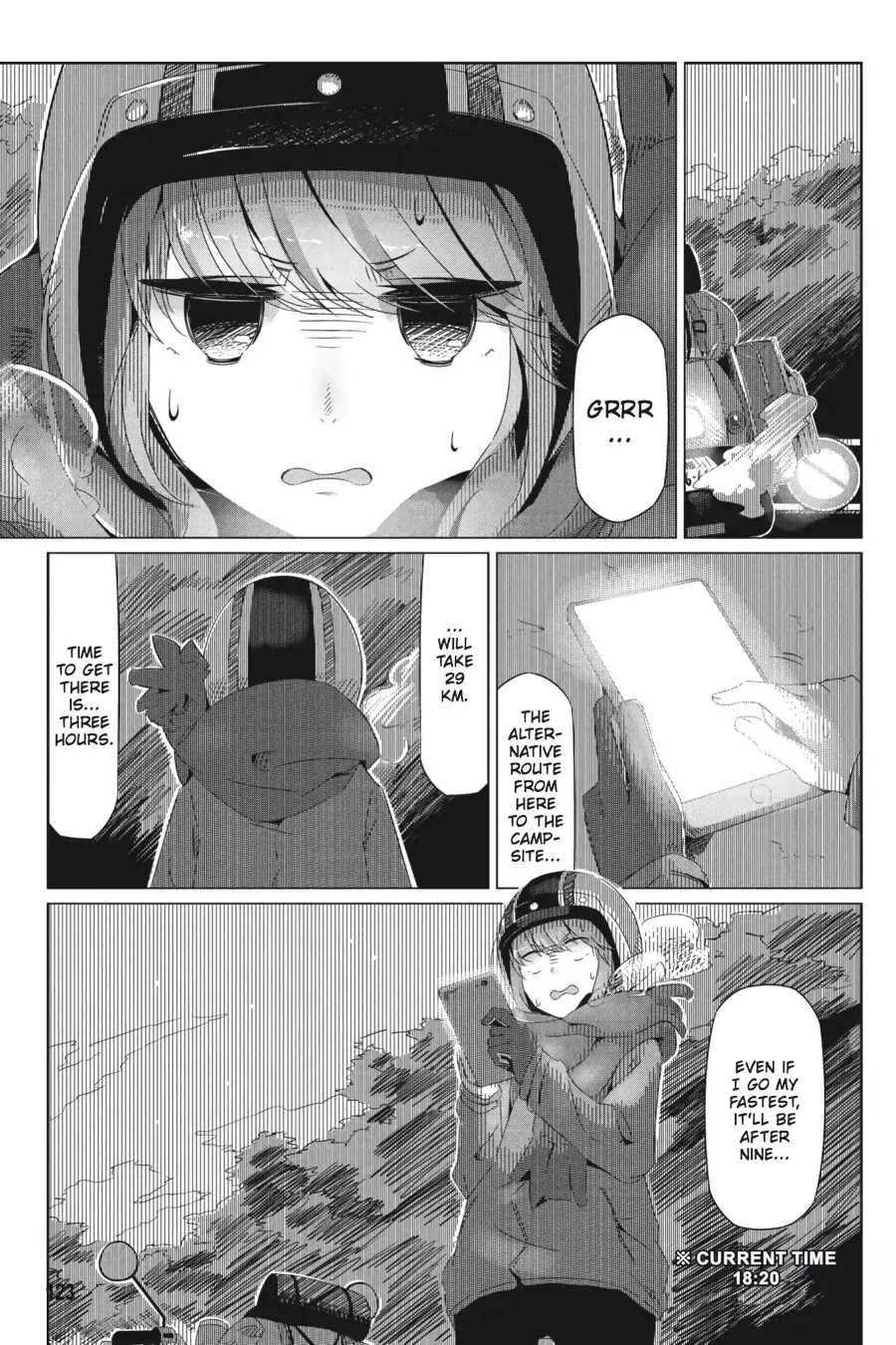 Yurucamp Chapter 18: Mountaintop - Picture 1