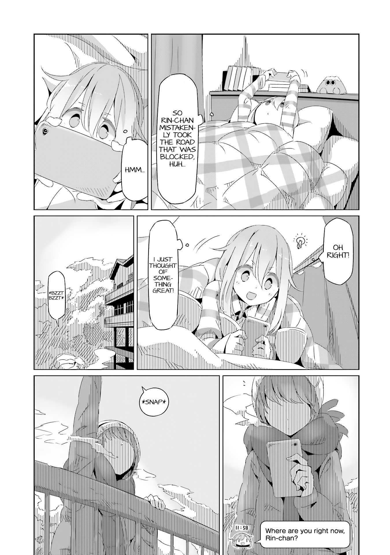 Yurucamp Chapter 16: Recommended! Nadeshiko Navi! - Picture 2