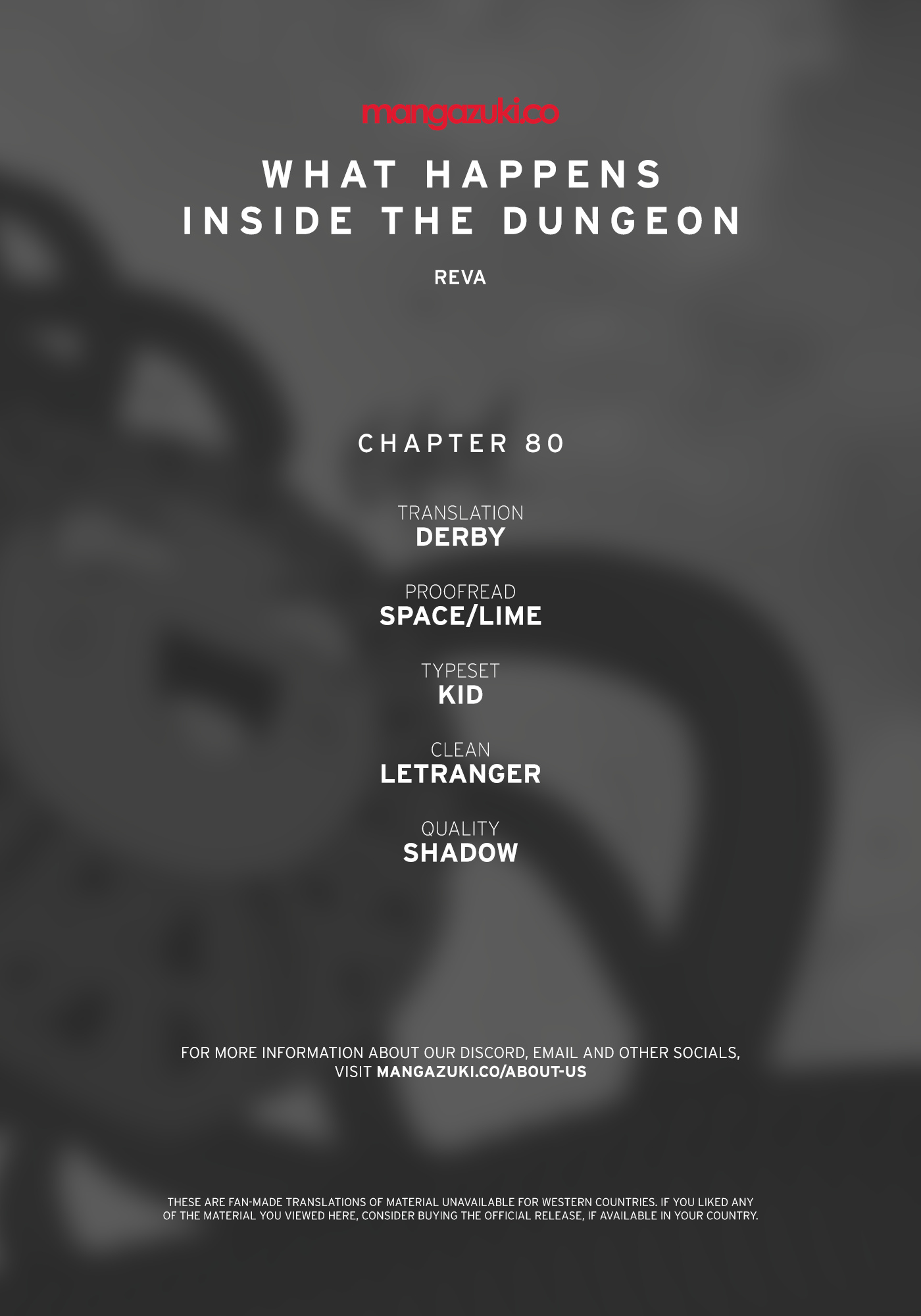 What Happens Inside The Dungeon Chapter 80 - Picture 1