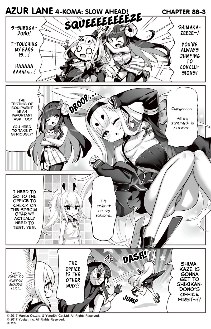 Azur Lane 4-Koma: Slow Ahead Chapter 88 - Picture 3
