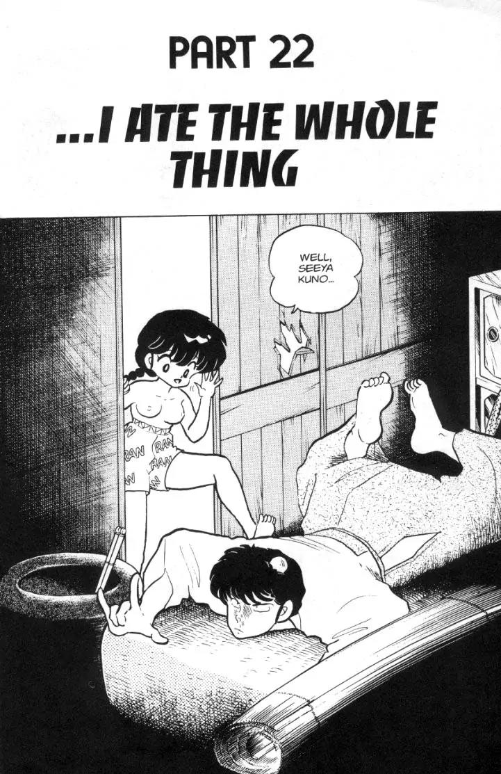 Ranma 1/2 Chapter 84: ...i Ate The Whole Thing - Picture 1