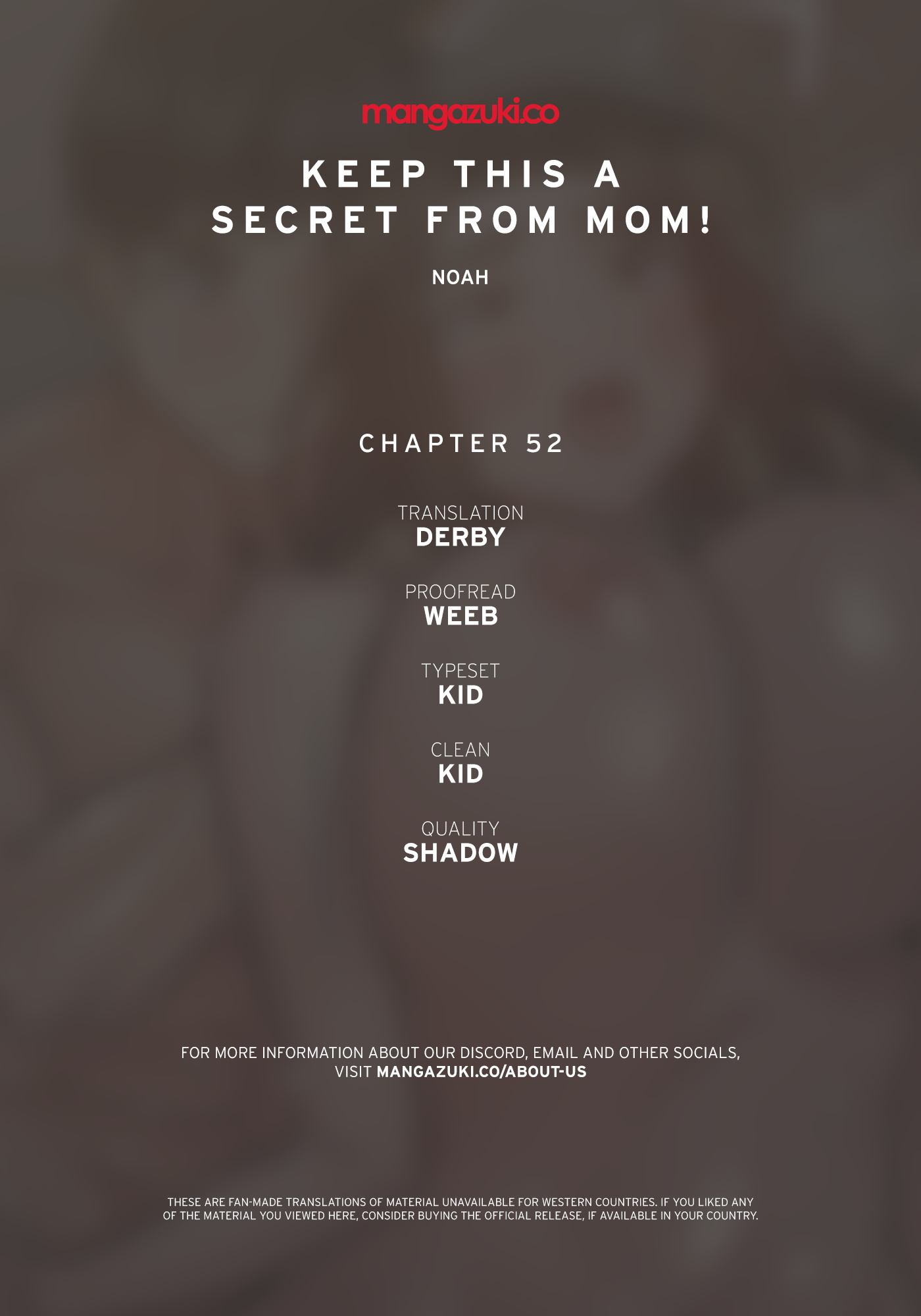 Keep This A Secret From Mom Chapter 52 - Picture 1