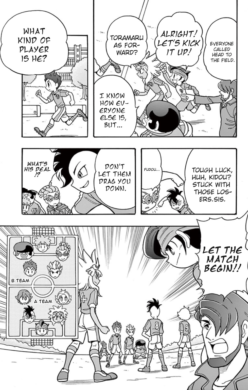 Inazuma Eleven: Baku Gaidenshuu - Page 3