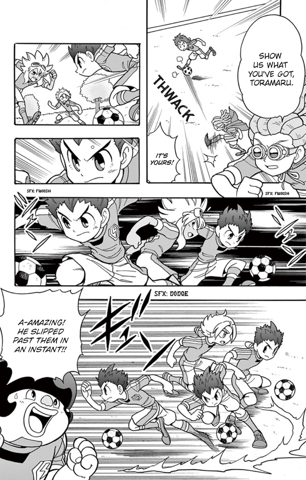 Inazuma Eleven: Baku Gaidenshuu - Page 4