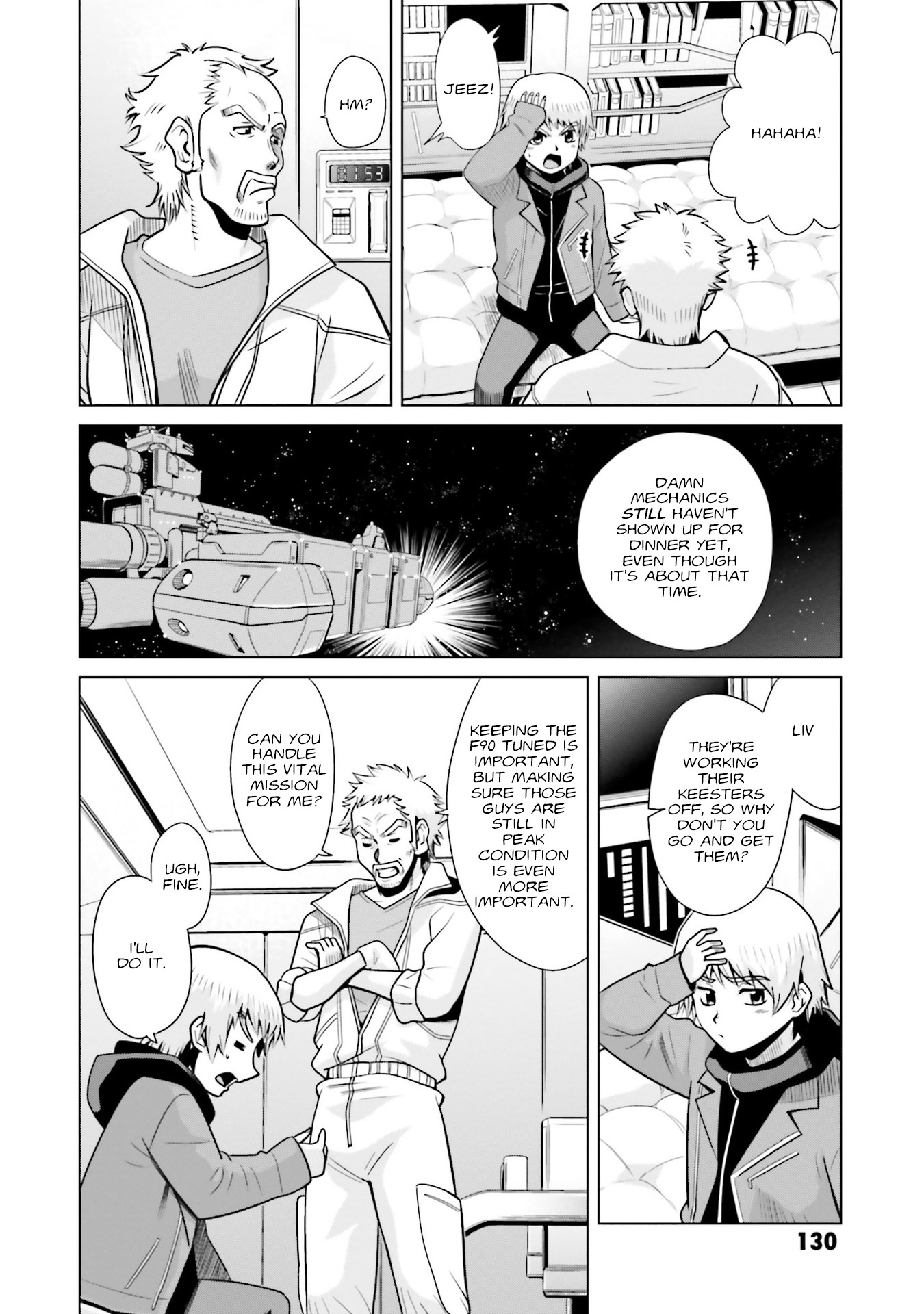 Mobile Suit Gundam F90 Ff Vol.2 Chapter 7: Liv's Rebellion - Picture 3