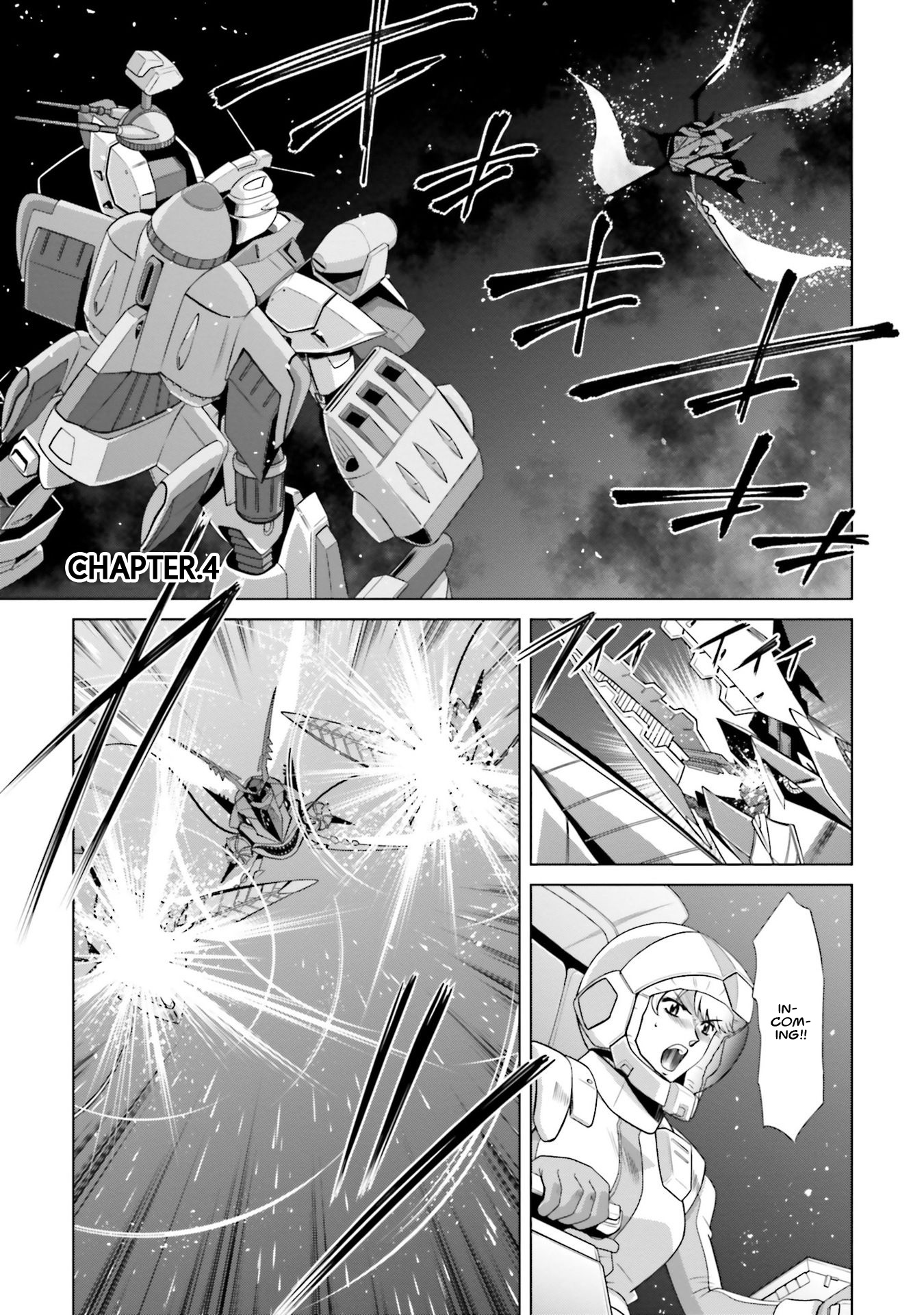 Mobile Suit Gundam F90 Ff Vol.1 Chapter 4: Caracharia's Ruthless Attack - Picture 1