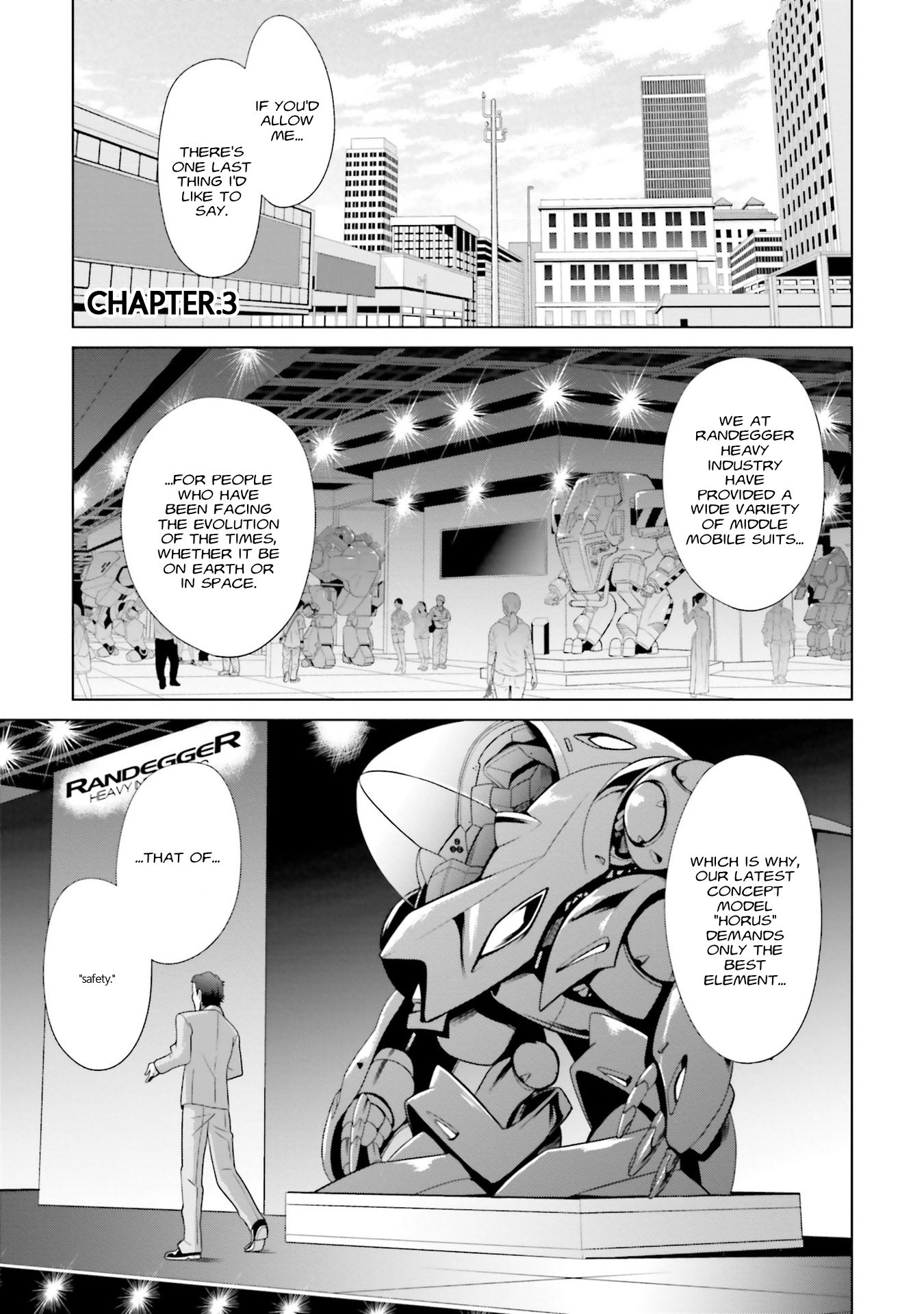 Mobile Suit Gundam F90 Ff Vol.1 Chapter 3: Encounter - Picture 1