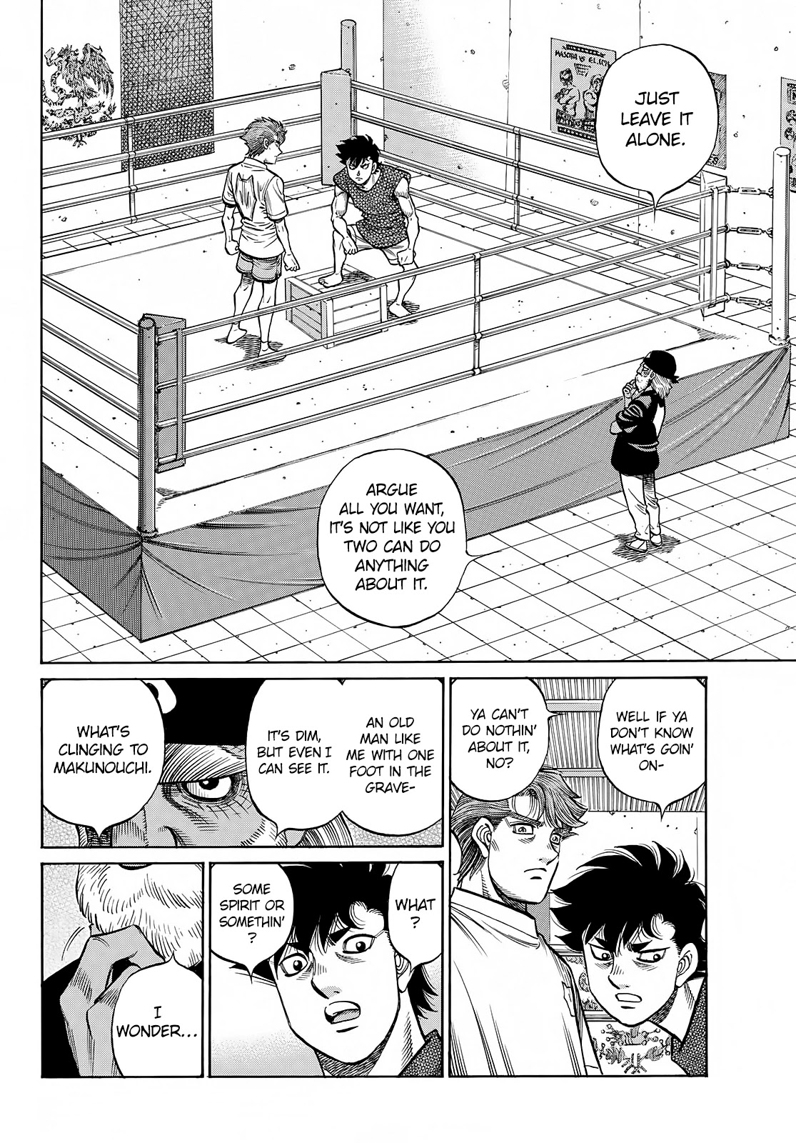 Hajime No Ippo Chapter 1387: What's Clinging To Him? - Picture 3