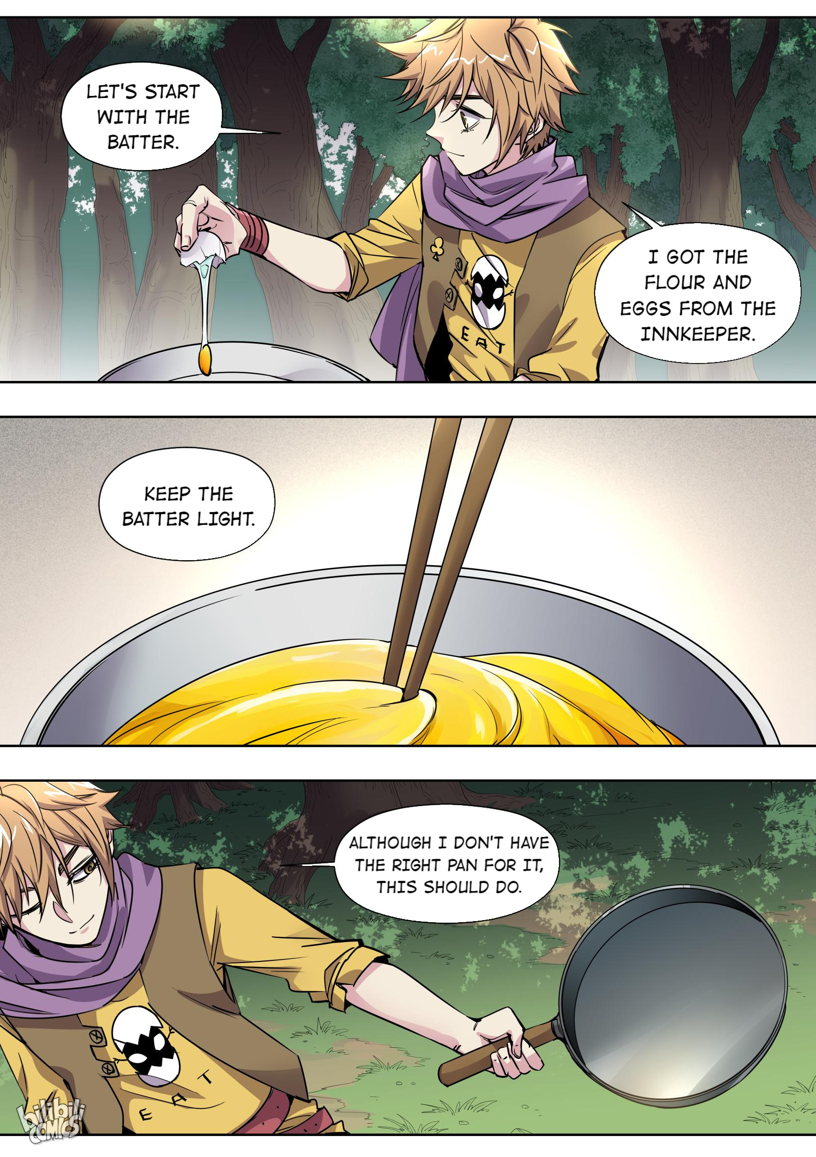 The Sichuan Cuisine Chef And His Valiant Babes Of Another World Chapter 8: Your Adventurer Tier Is- - Picture 3