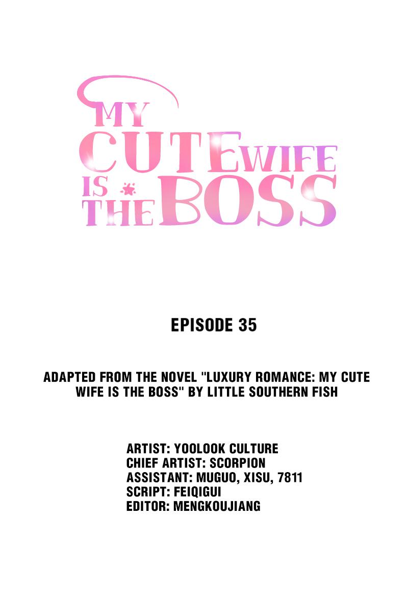 My Cute Wife Is The Boss Chapter 35: You Can’T Escape - Picture 1