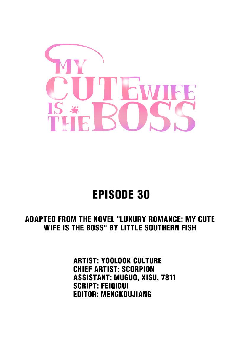 My Cute Wife Is The Boss Chapter 30: You Did All This! - Picture 1