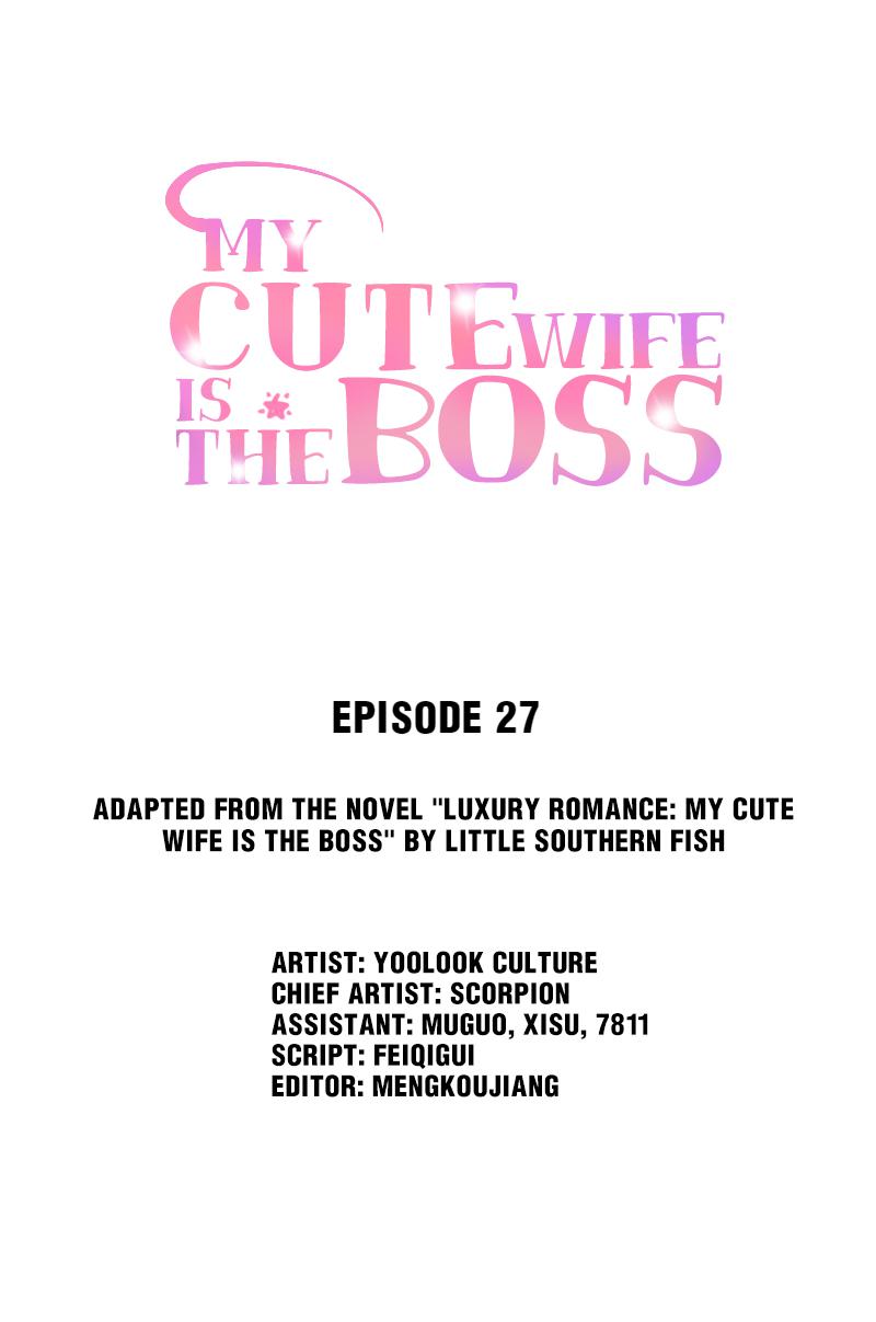 My Cute Wife Is The Boss Chapter 27: I’M Waiting On You To Bring It Up - Picture 1