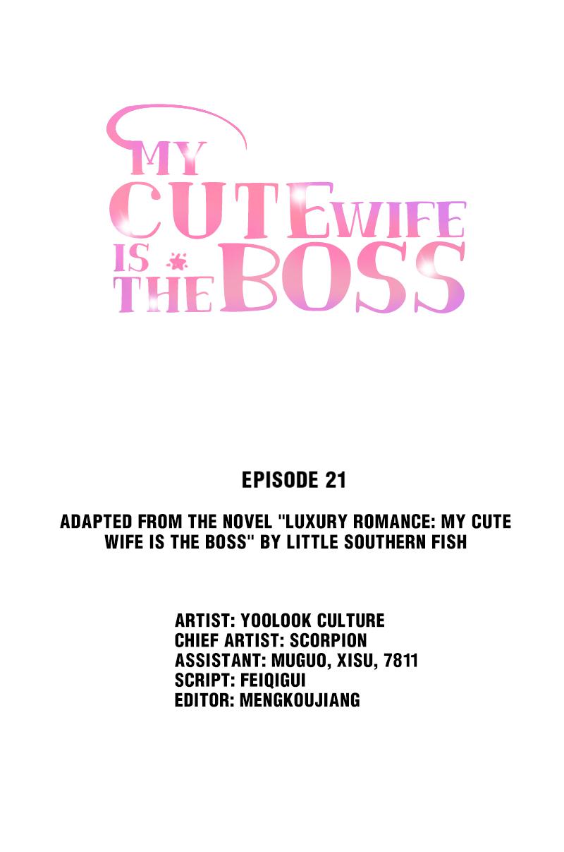 My Cute Wife Is The Boss Chapter 21: We Can Never Go Back To Those Days - Picture 1