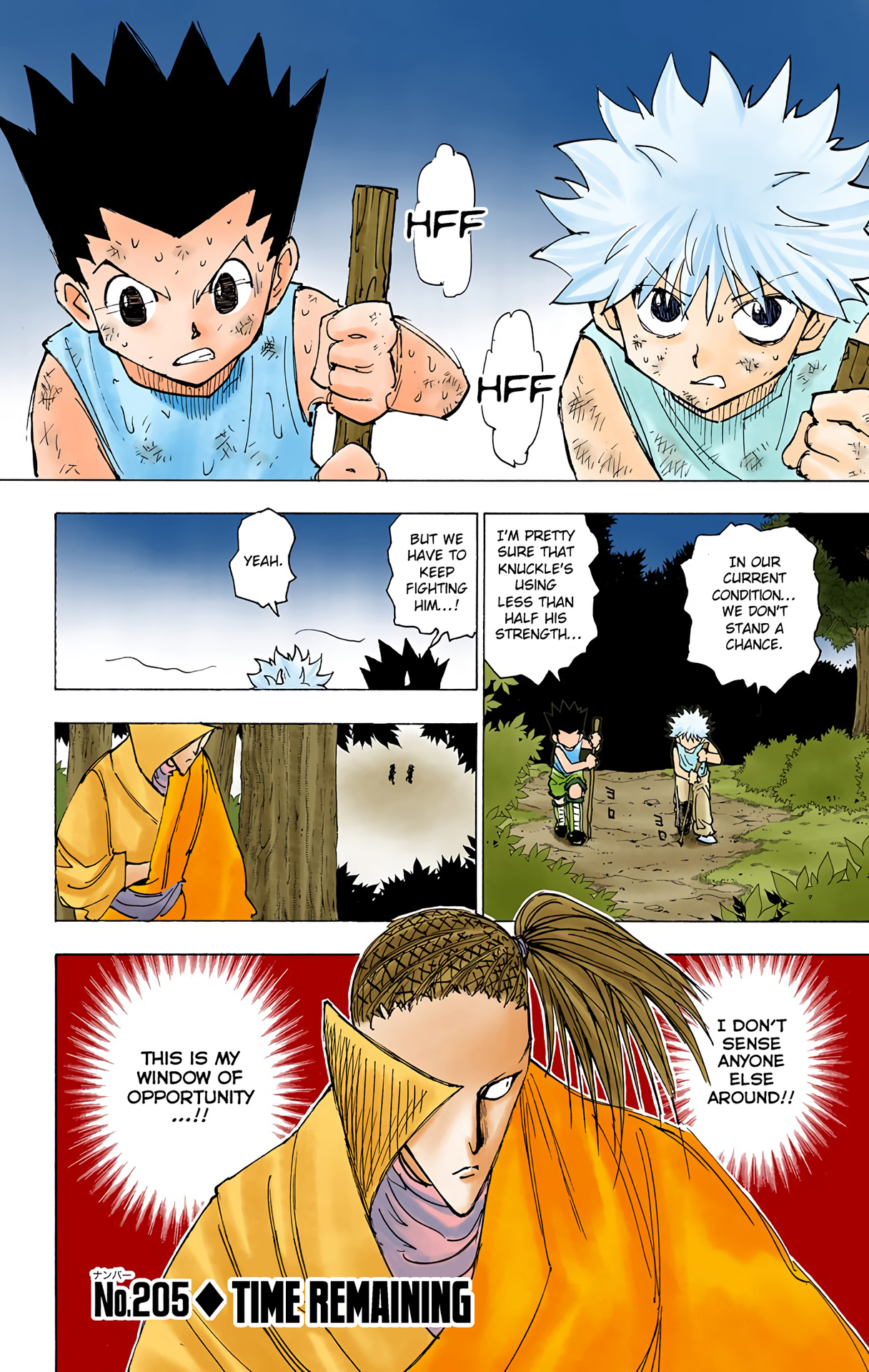 Hunter X Hunter Full Color Vol.20 Chapter 205: Time Remaining. - Picture 1