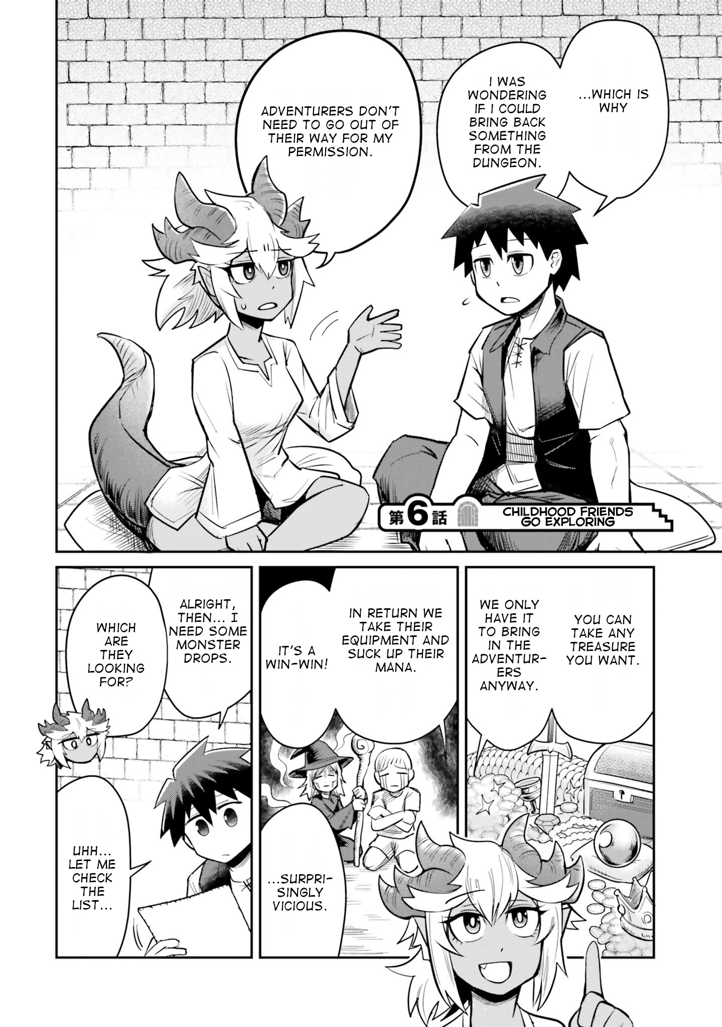 Dungeon No Osananajimi Vol.1 Chapter 6: Childhood Friends Go Exploring. - Picture 2