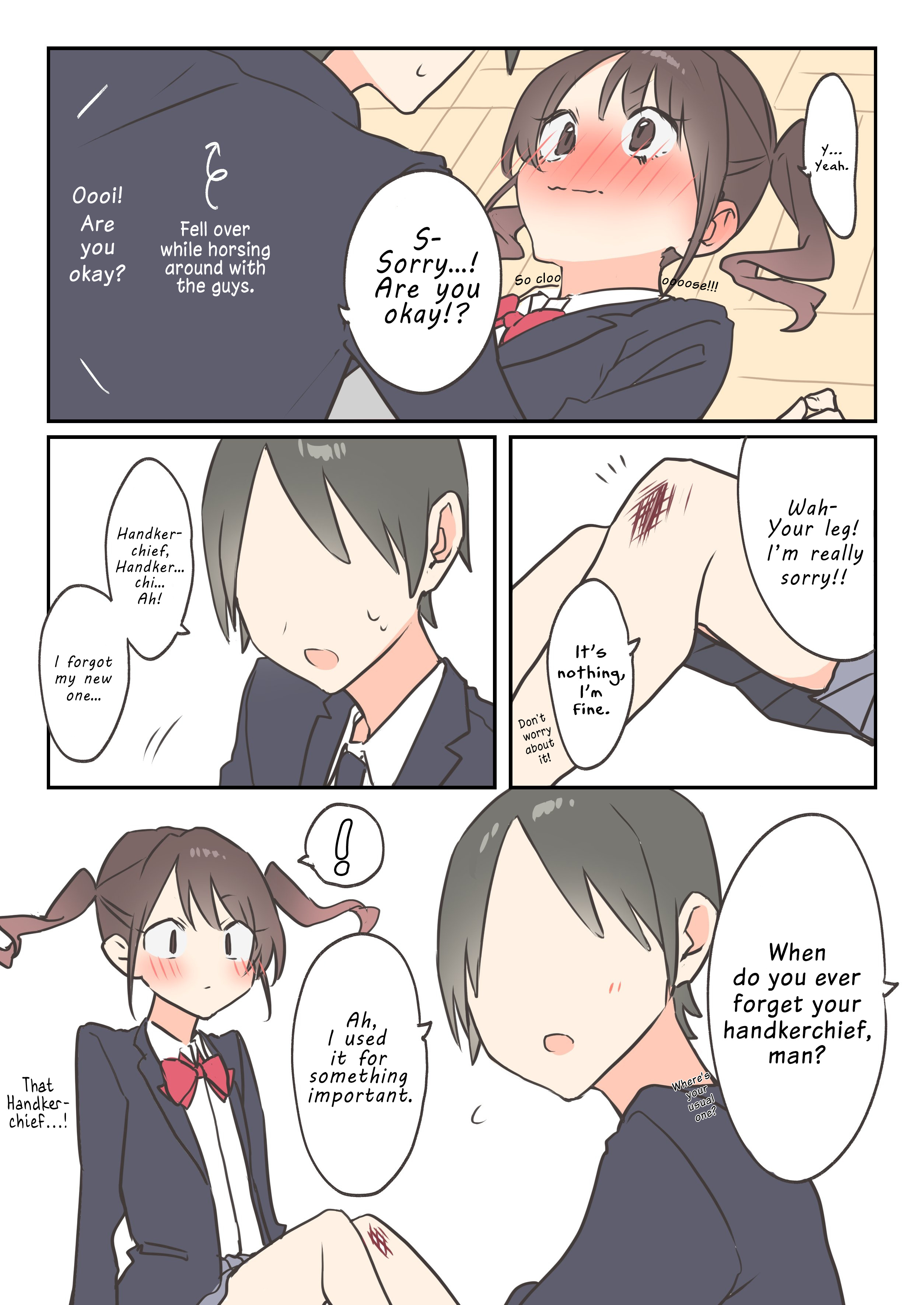 Blushing Because Of You (Webcomic) Vol.1 Chapter 9: 