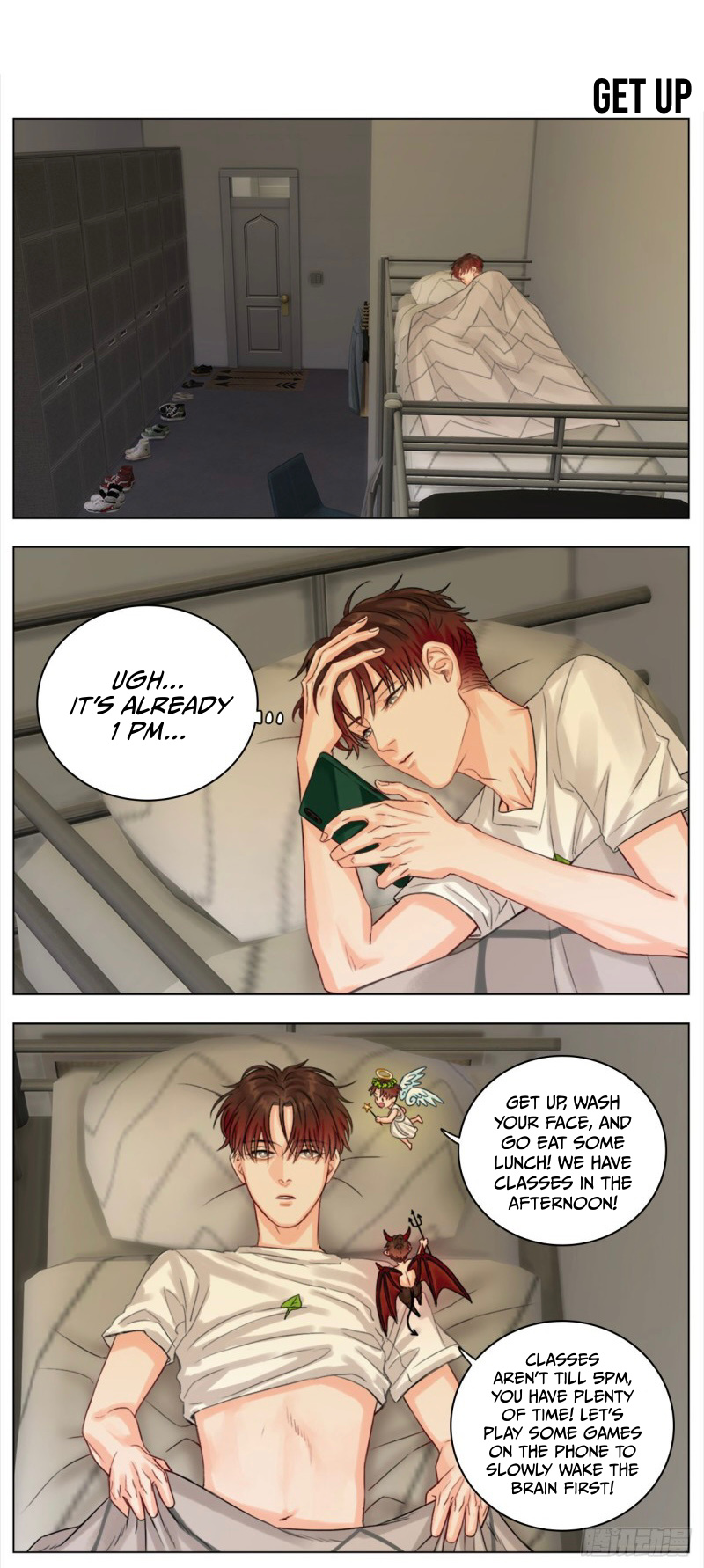 Boy's Dormitory 303 Chapter 12: Get Up - Picture 2