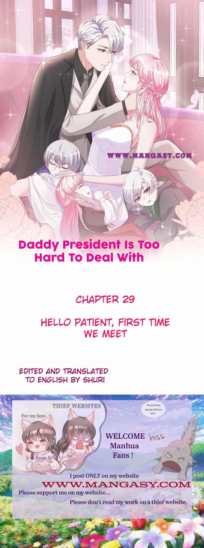 Daddy President Is Too Hard To Deal With Chapter 29 - Picture 1
