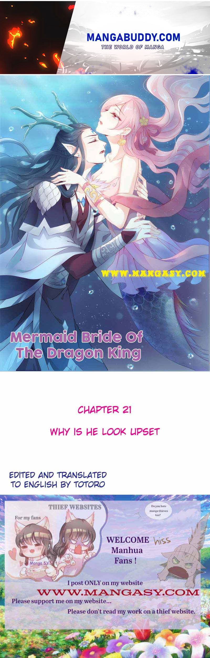 Mermaid Bride Of The Dragon King Chapter 21 - Picture 1