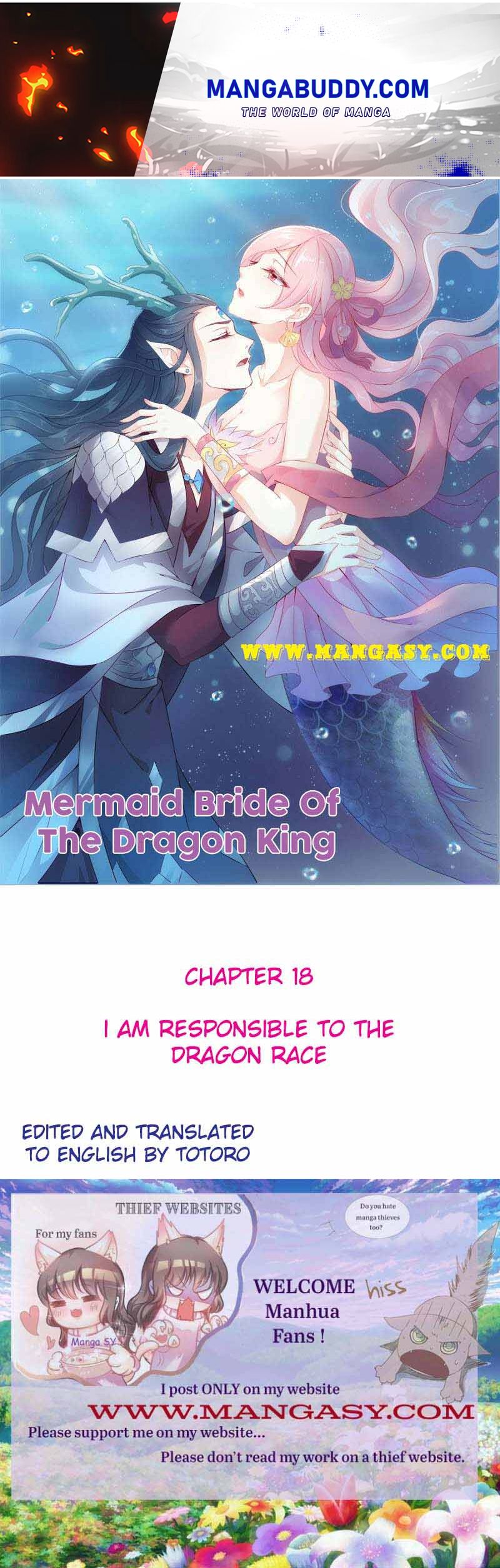 Mermaid Bride Of The Dragon King Chapter 18 - Picture 1