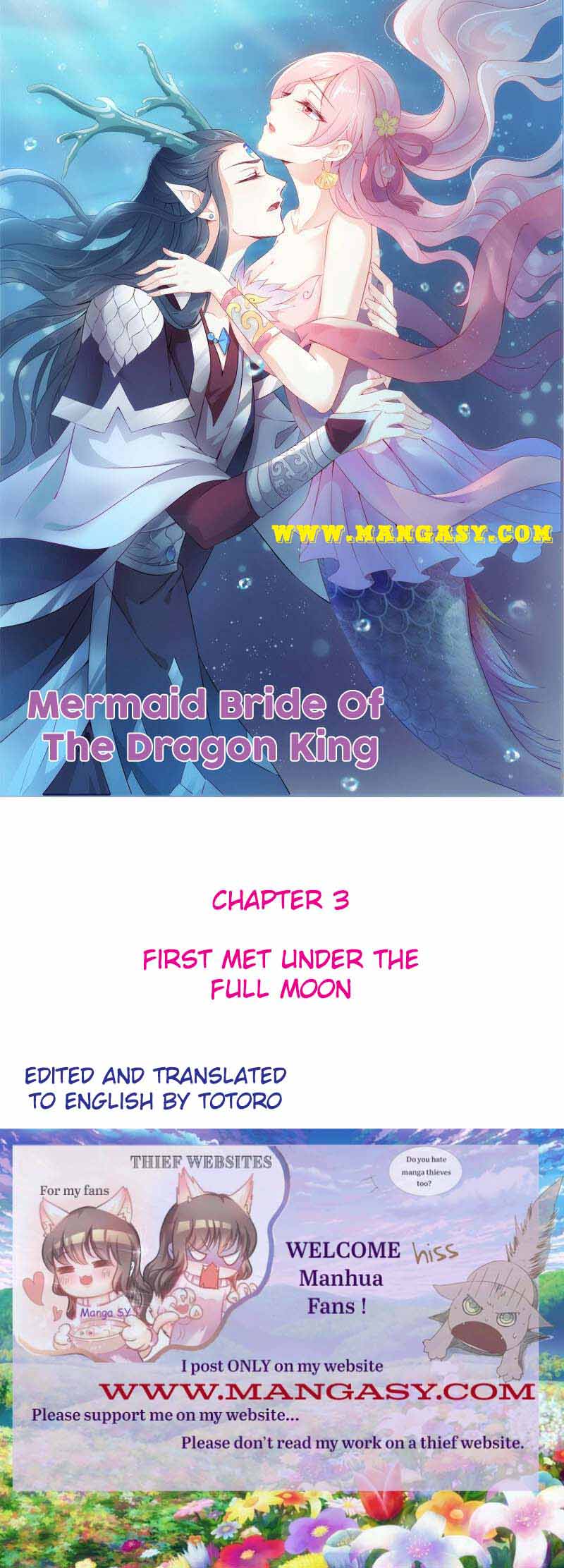 Mermaid Bride Of The Dragon King Chapter 3 - Picture 1