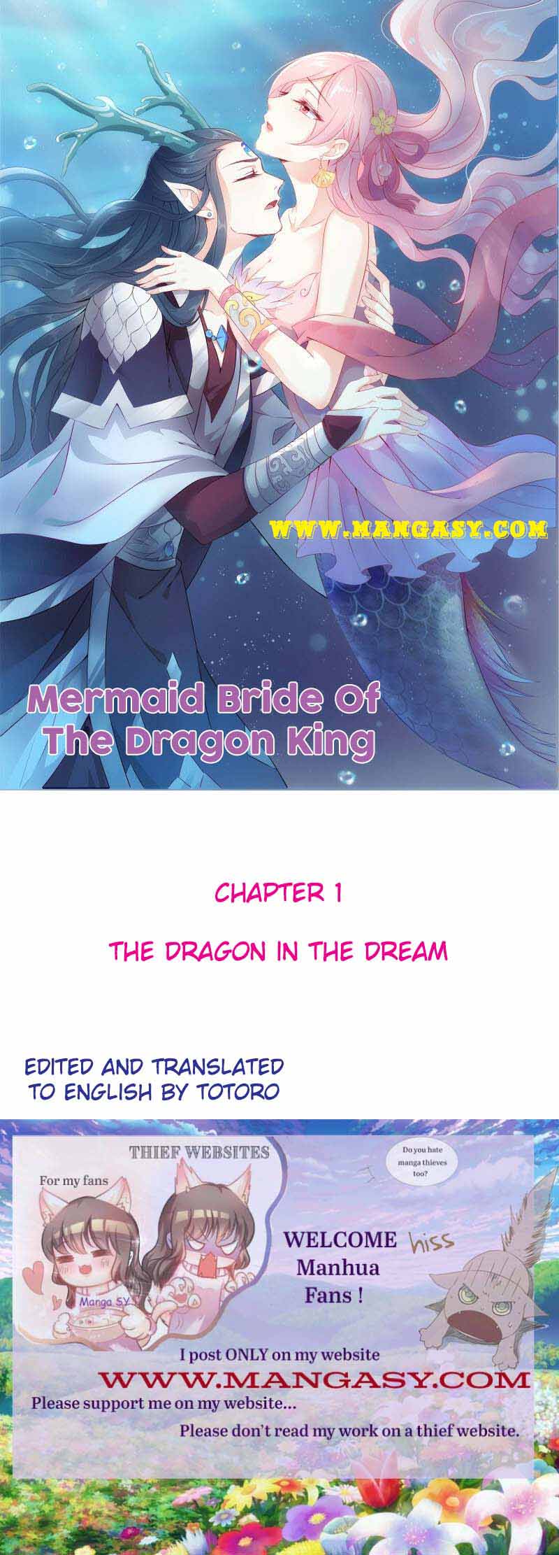 Mermaid Bride Of The Dragon King Chapter 1 - Picture 1