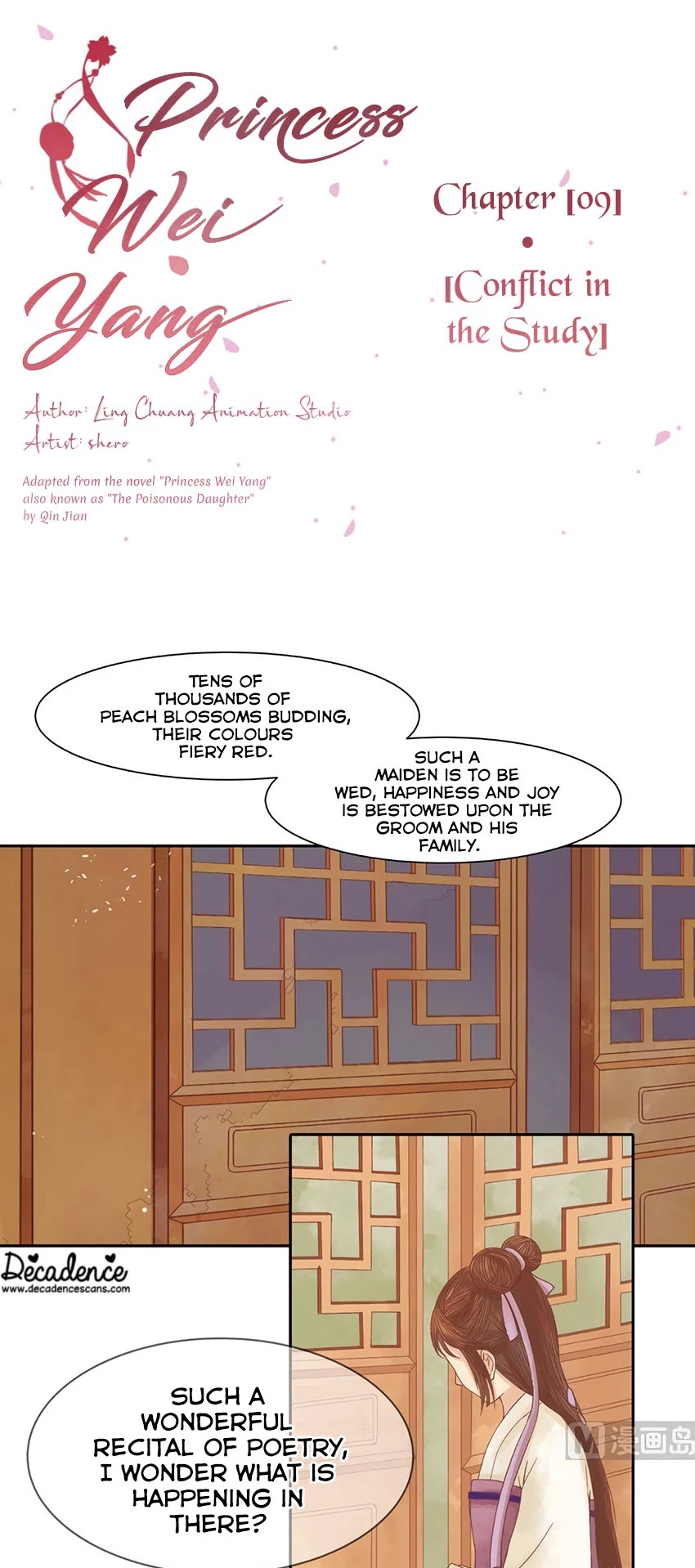 Princess Wei Yang Chapter 9: Conflict In The Study - Picture 1