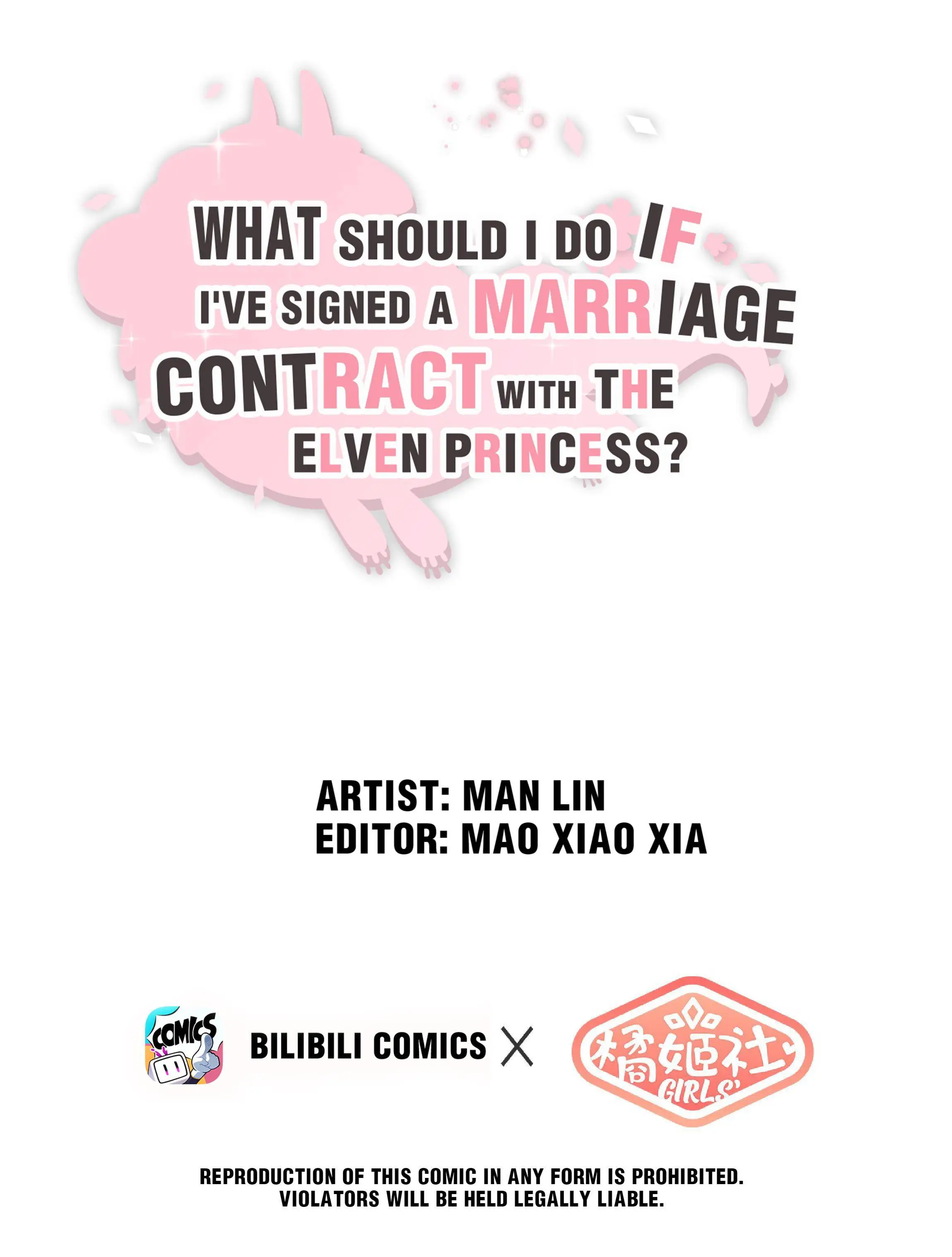 What Do I Do If I Signed A Marriage Contract With The Elf Princess? Chapter 15 - Picture 1