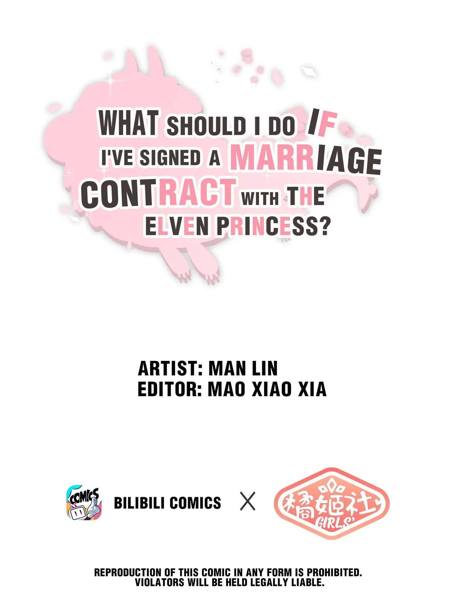 What Do I Do If I Signed A Marriage Contract With The Elf Princess? - Page 1