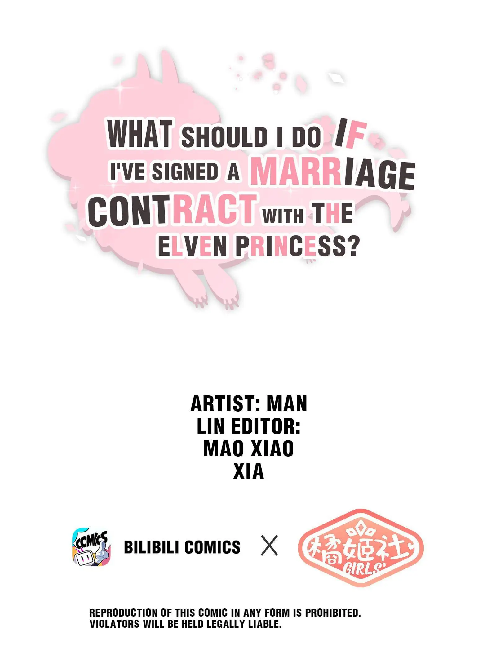 What Do I Do If I Signed A Marriage Contract With The Elf Princess? Chapter 5 - Picture 1