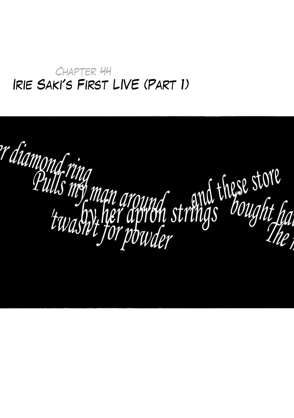 River End Cafe Vol.5 Chapter 44: Irie Saki's First Live (Part 1) - Picture 1
