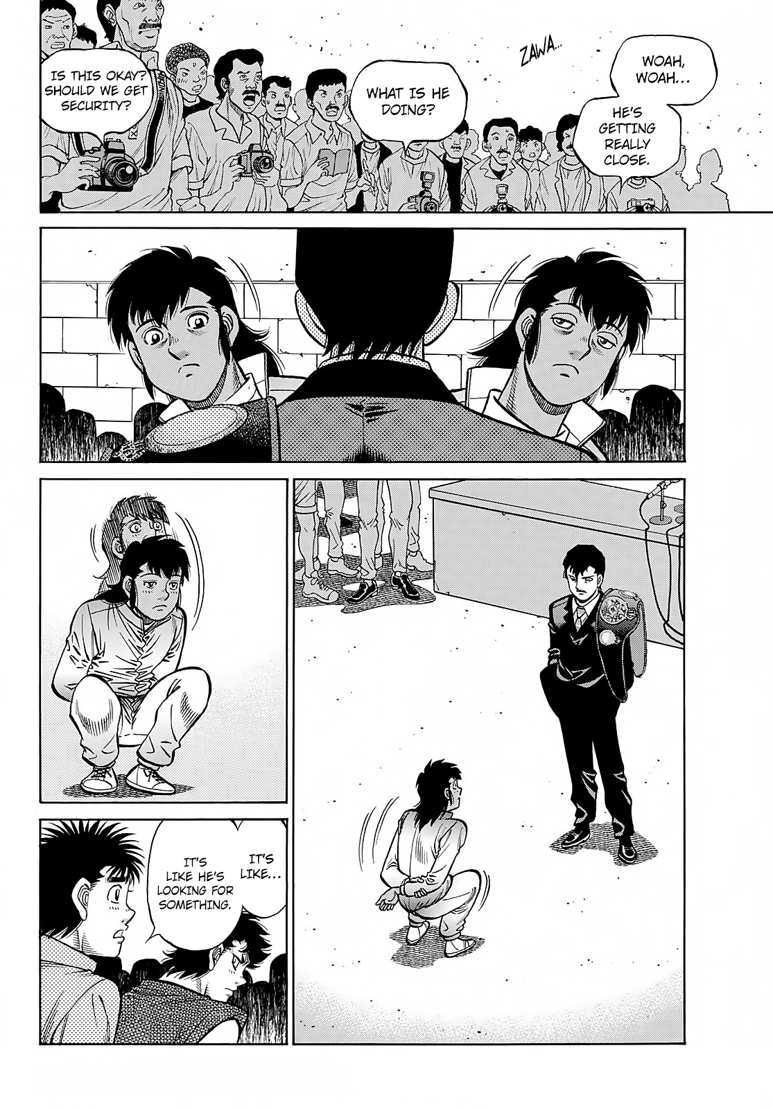 Hajime No Ippo Chapter 1389: An Abrupt Proposal - Picture 3