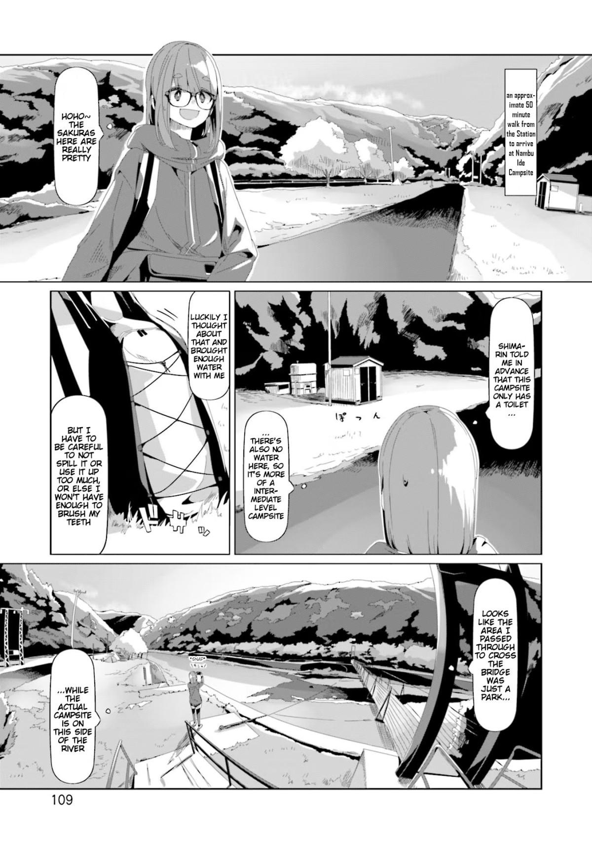 Yurucamp Chapter 74 - Picture 3