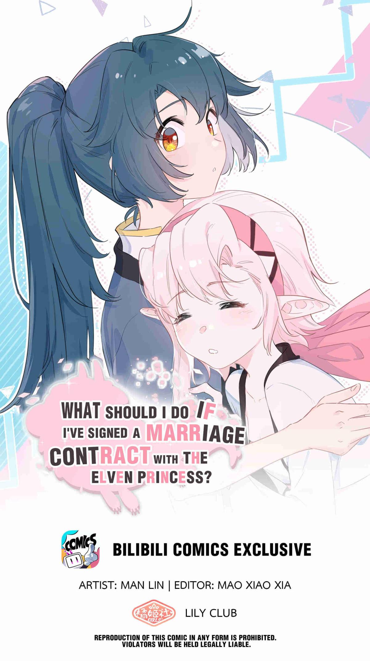 What Should I Do If I've Signed A Marriage Contract With The Elven Princess Chapter 128 - Picture 1