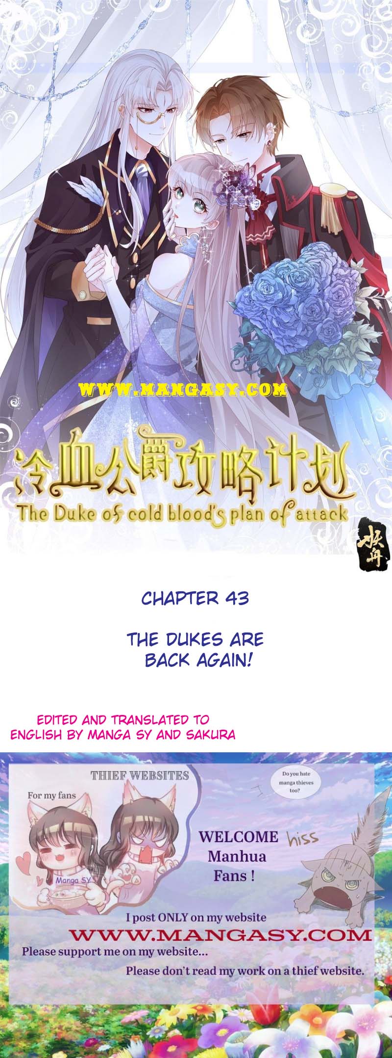 The Duke Of Cold Blood's Plan Of Attack Chapter 43 - Picture 1