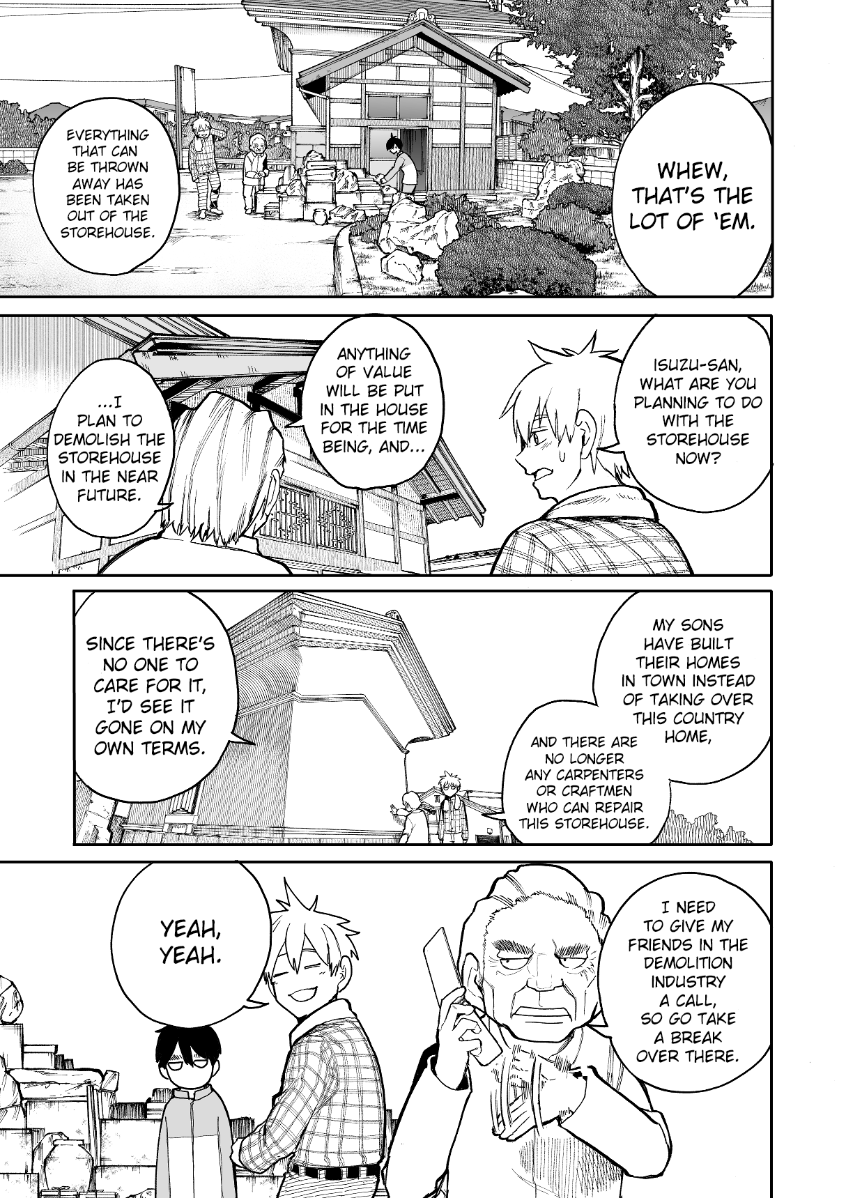 A Story About A Grampa And Granma Returned Back To Their Youth. Chapter 63: Storehouse Cleaning (2) - Picture 2