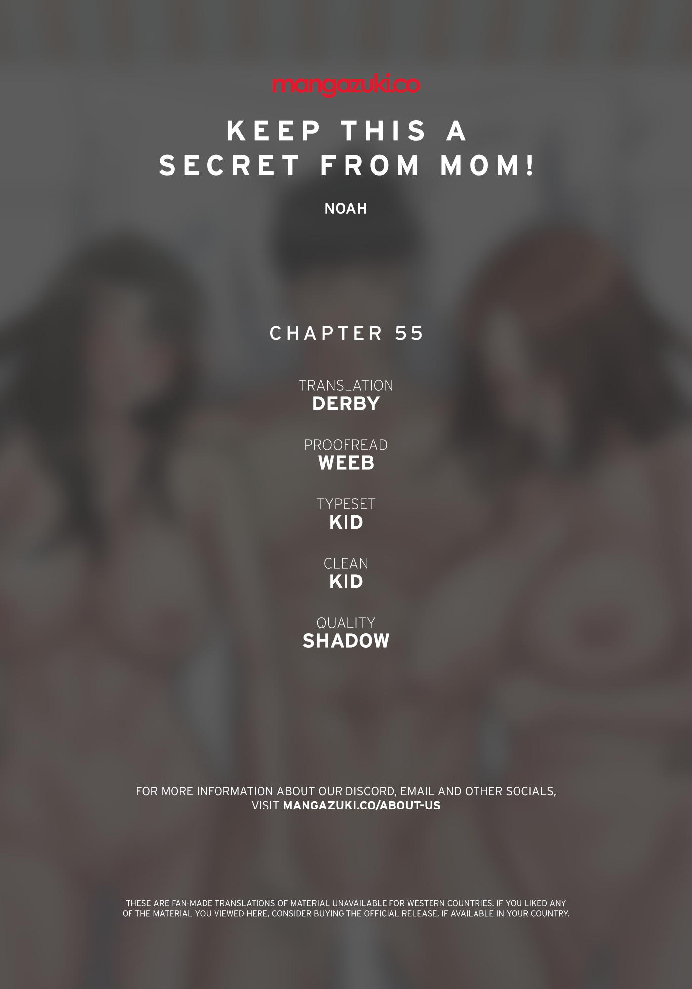 Keep This A Secret From Mom Chapter 55 - Picture 1